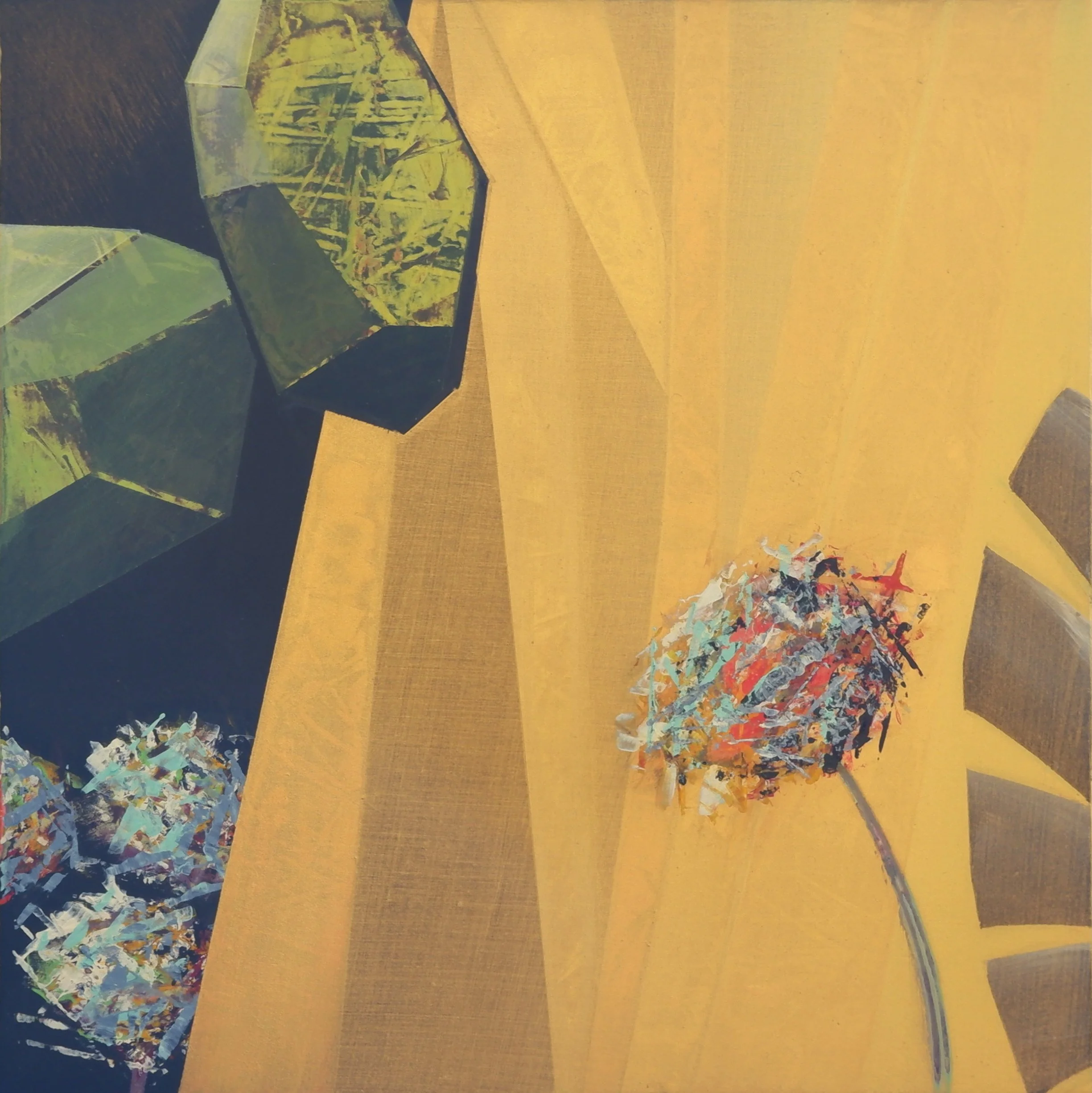 golden trails #5, acrylic on canvas on composite panel, 24 x 24cm, 2025.JPG