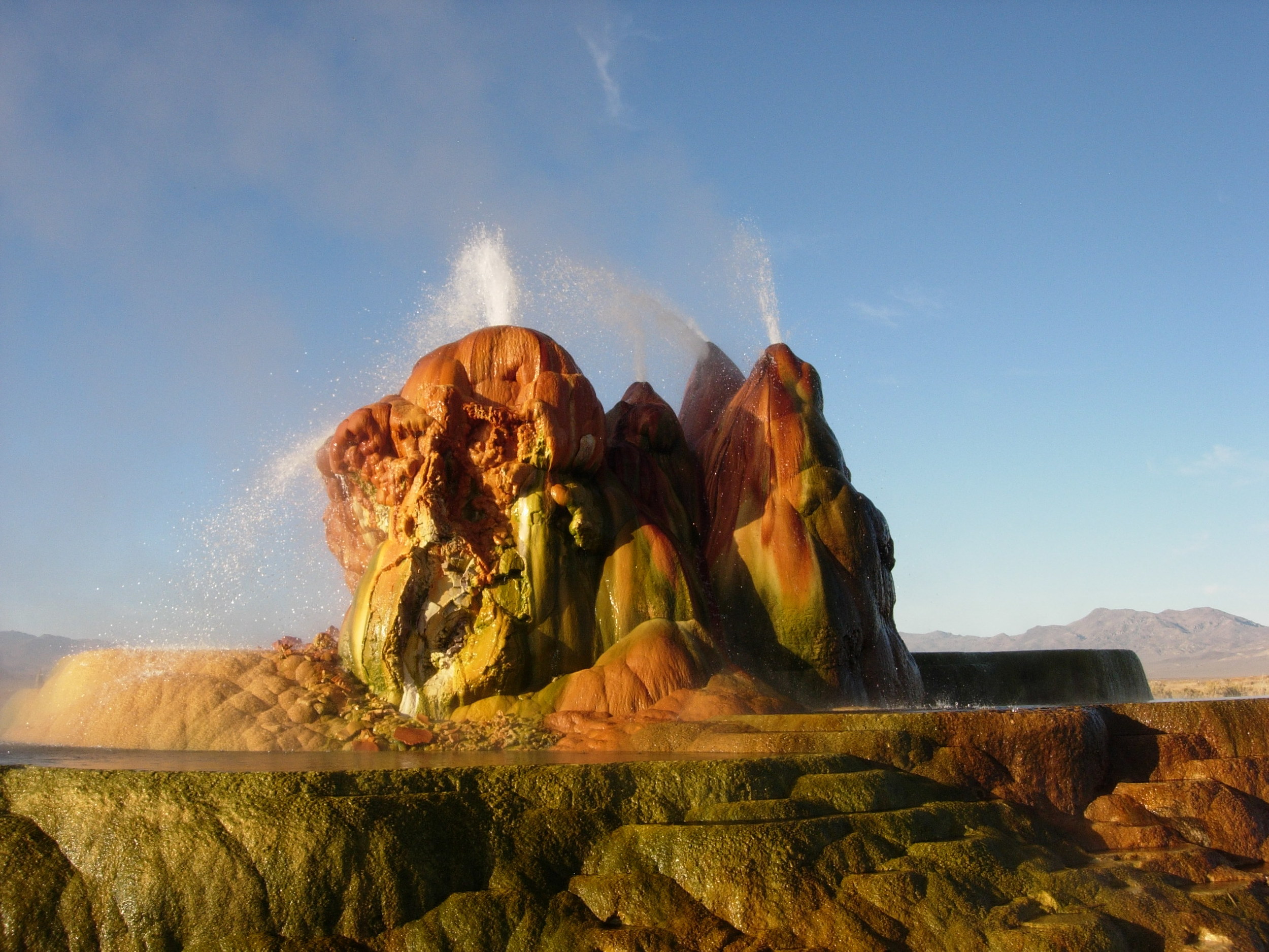 Fly Geyser Near Gerlach, Nevada