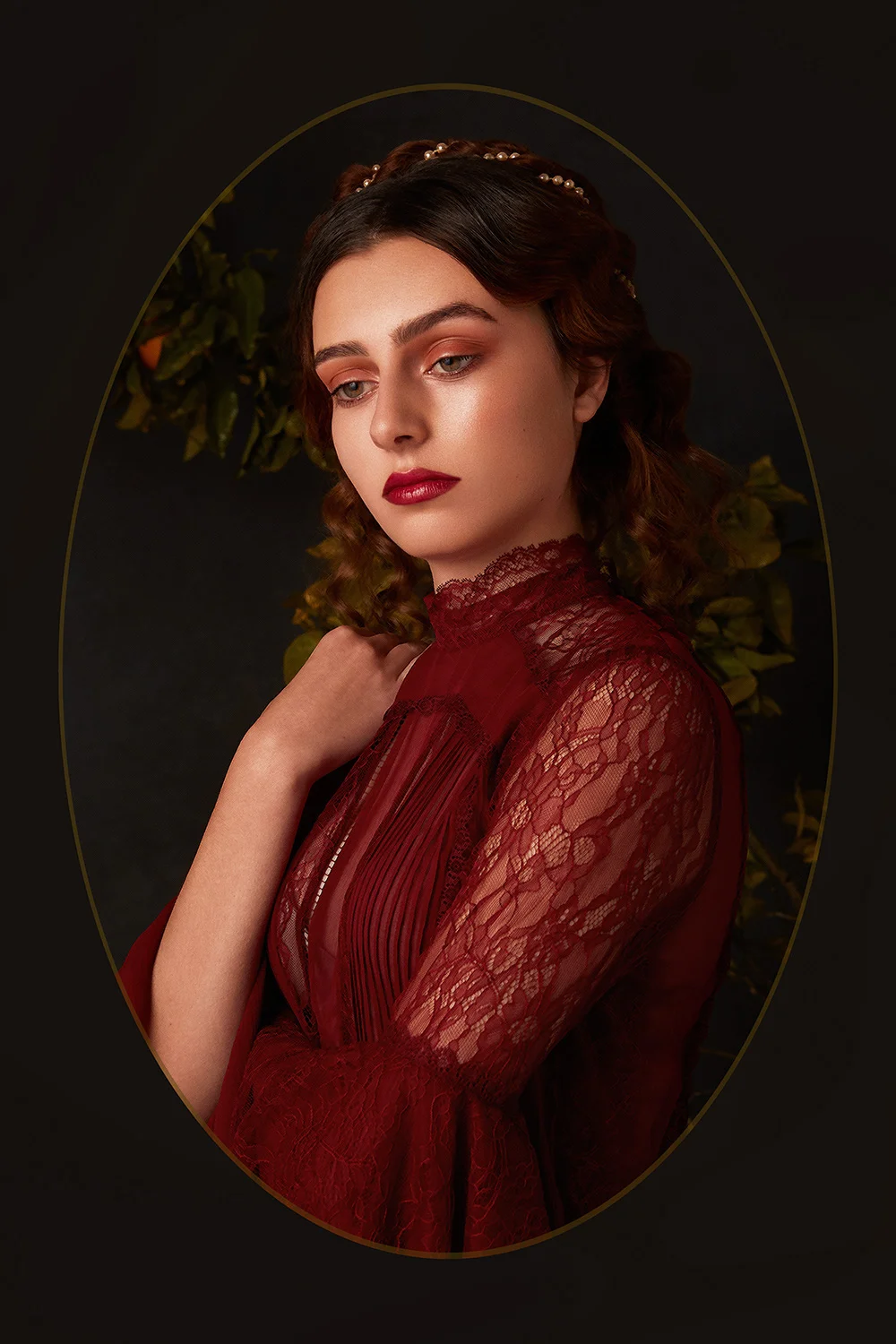  Paying homage to the famous artist Botticelli, here I dissected the artists’ painting Primavera and took inspiration from 'Flora' - a deity he portrayed within it. My Art Meets Fashion Series project focuses on creating portraits with a painterly style to them encompassing empowerment of the model and showcasing to a great extent with vigorous hair styles, feminine details, luxurious fabrics and stunning makeup. Paying homage to the aristocratic portraiture of the 16-18th century paintings. 