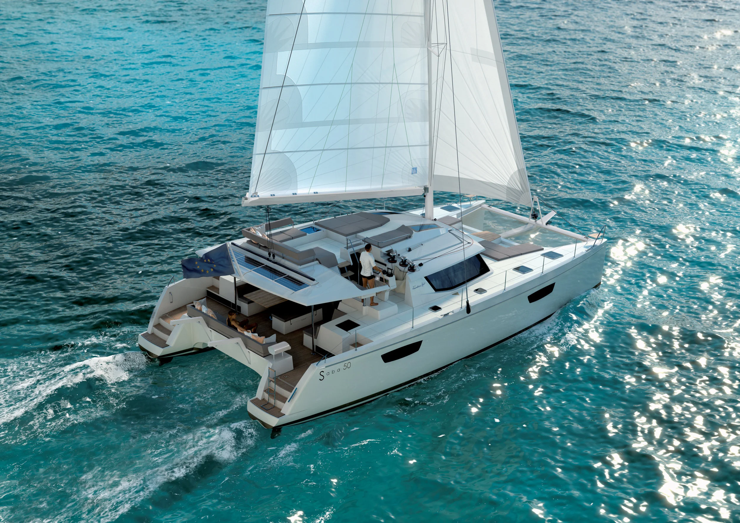 7 days private cruise on Greek islands by luxury catamaran 