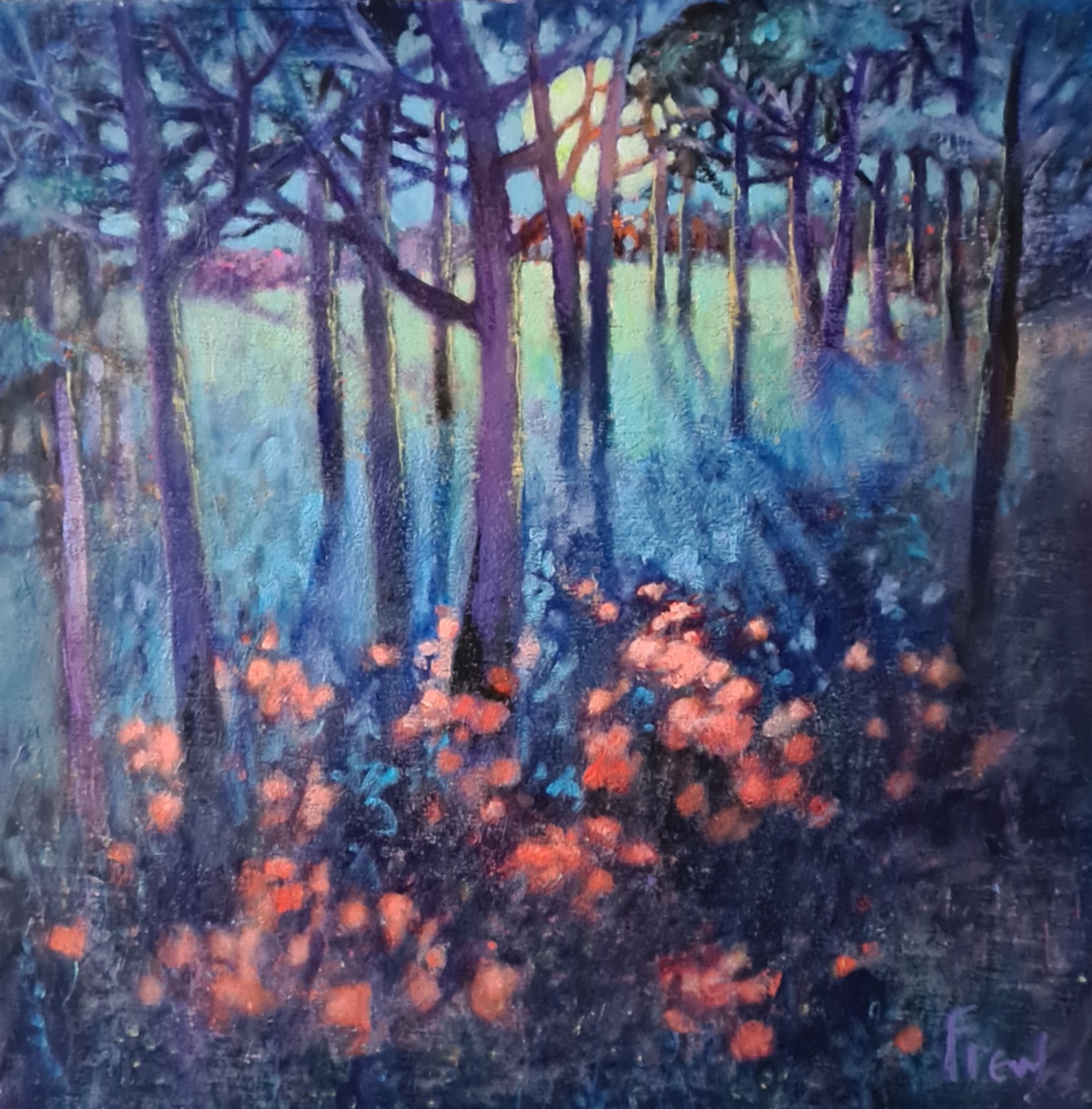 POPPIES IN THE MOONLIGHT