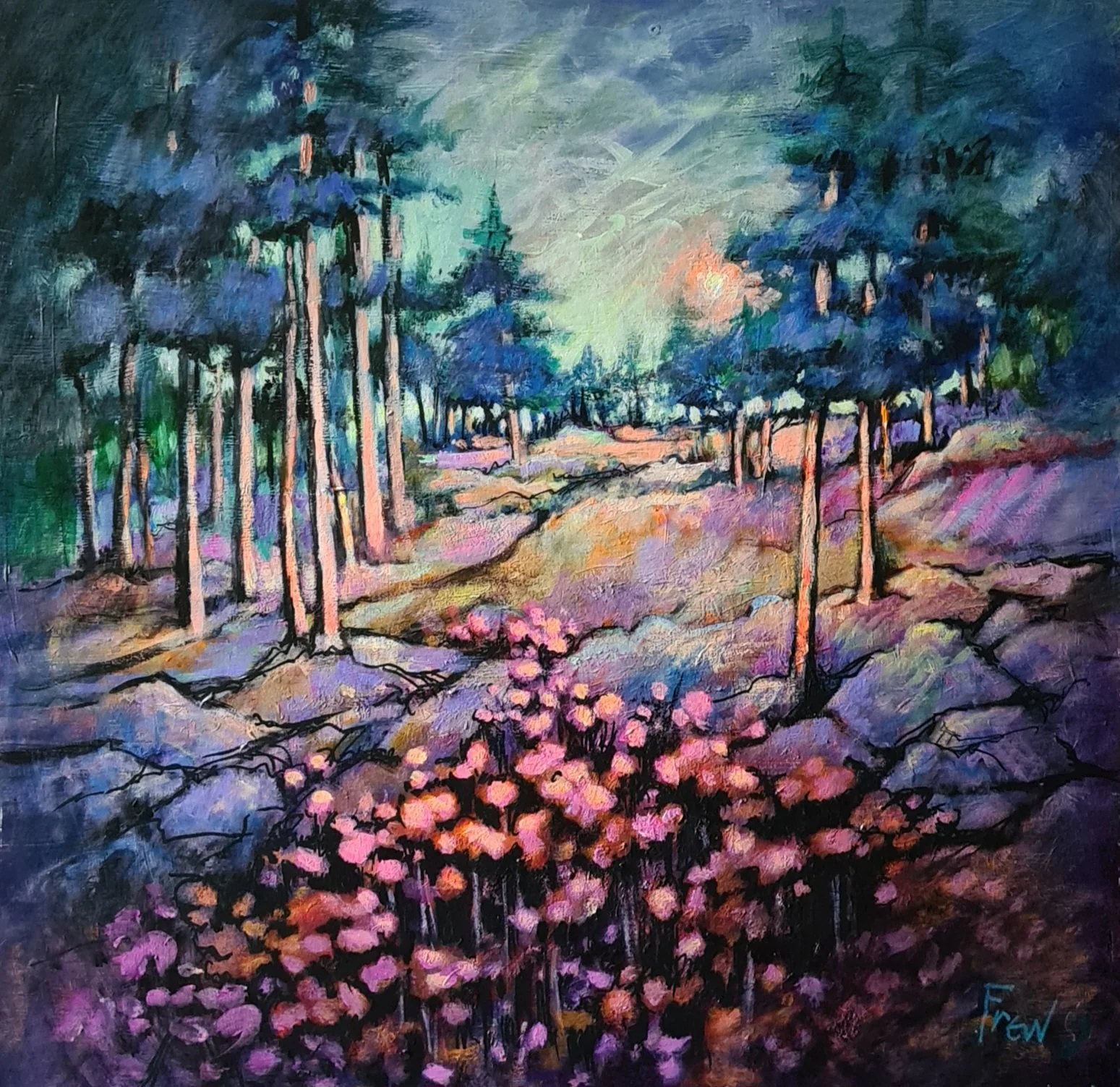 FLOWERS I N THE FOREST