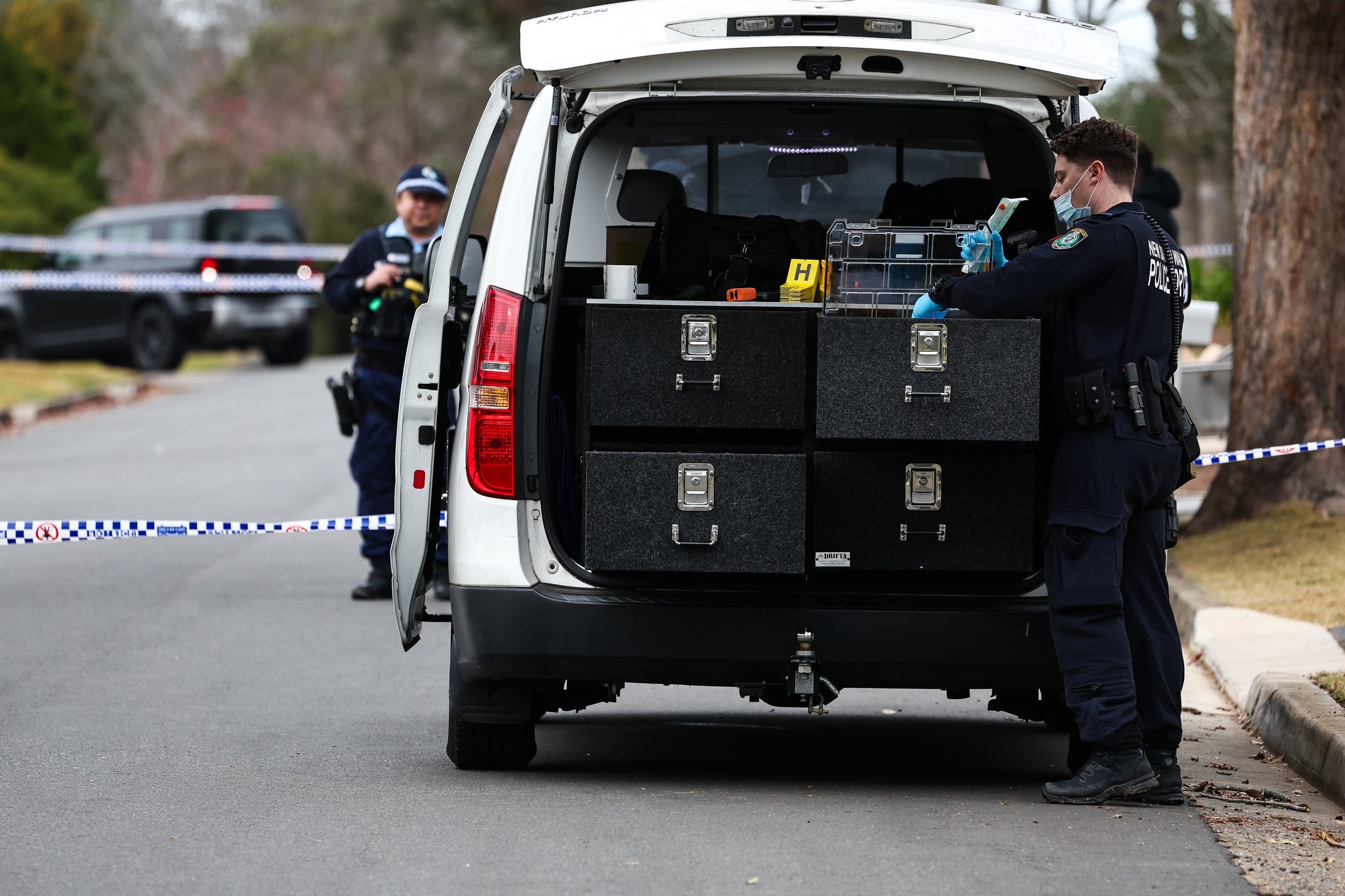 Kellyville Shooting - Police Forensics