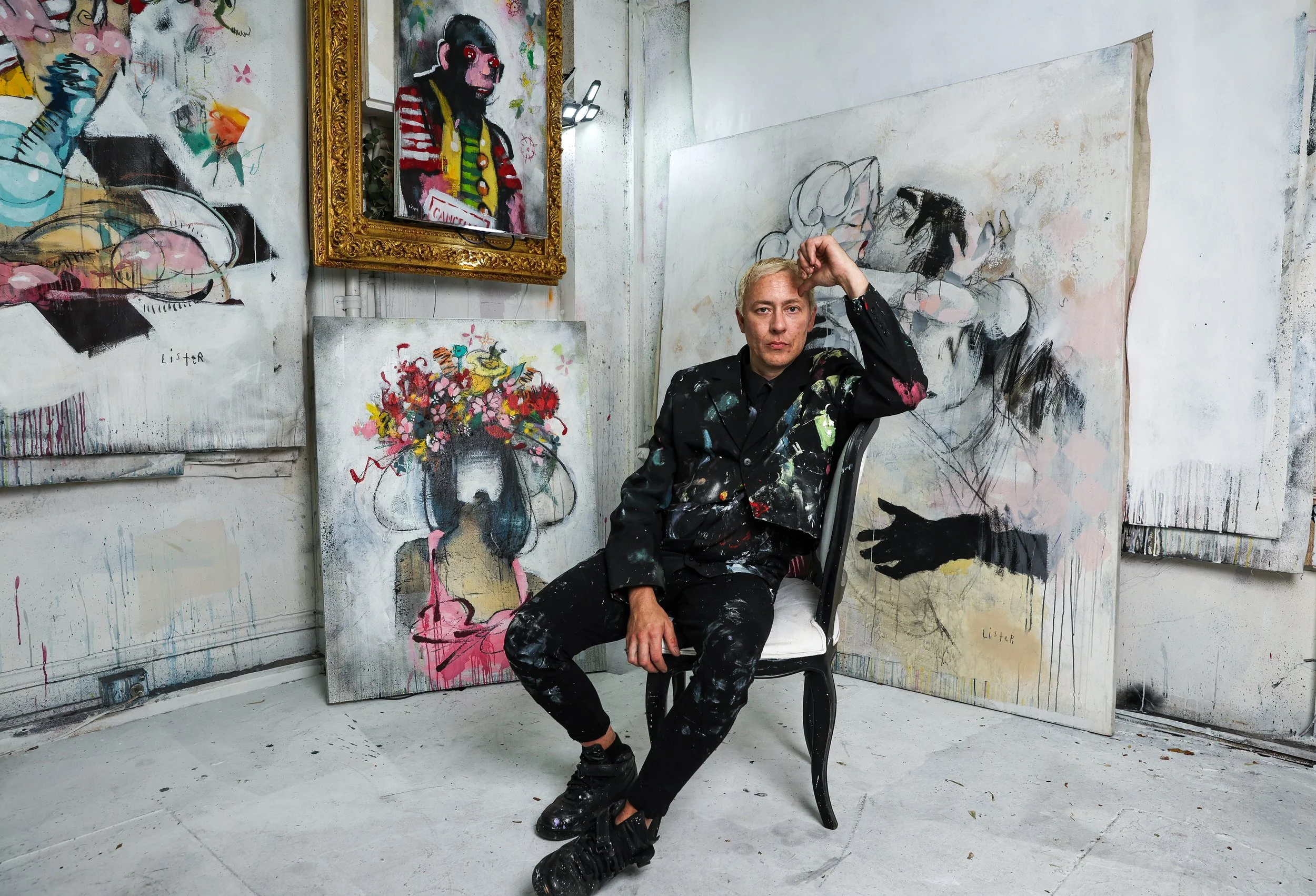 Artist Anthony Lister 