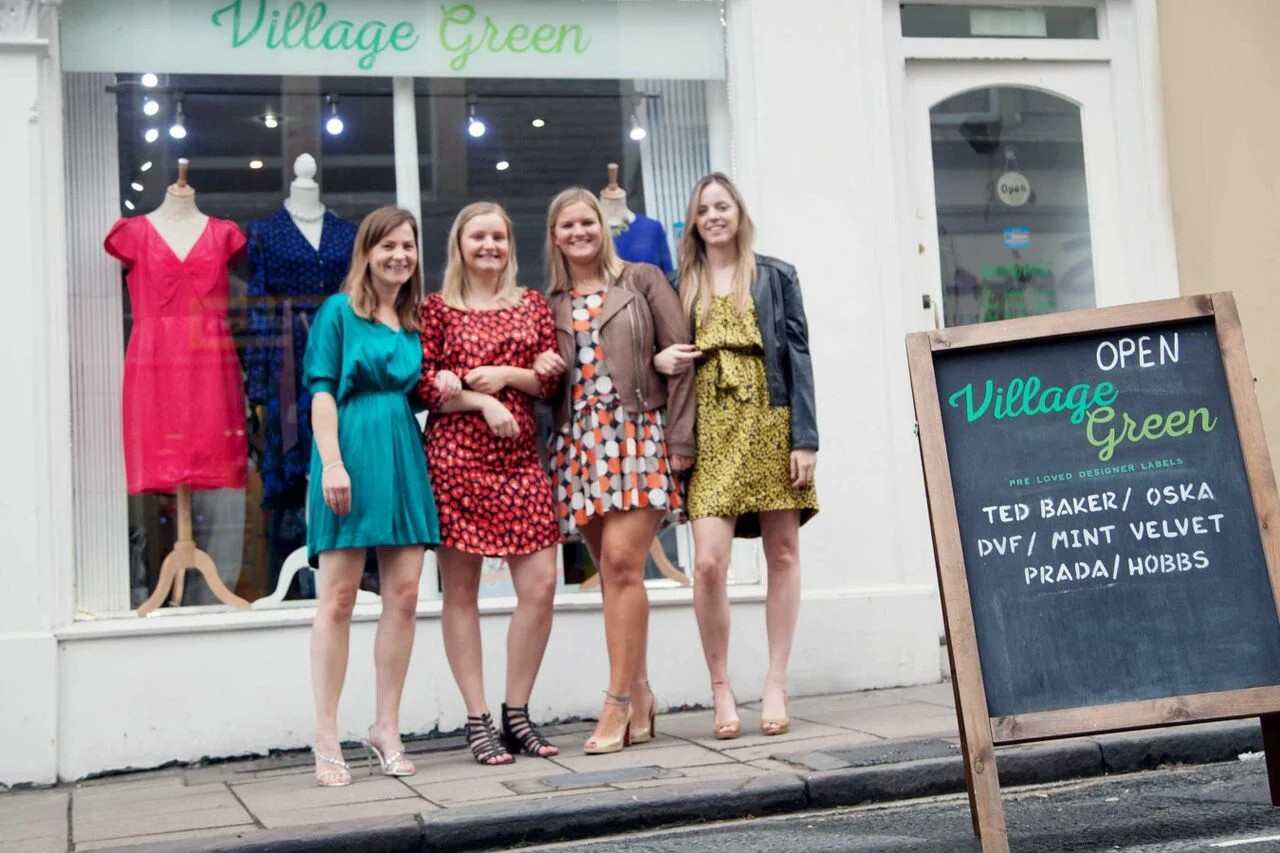 Professional Brand Photography in Bristol for Village Green Boutique