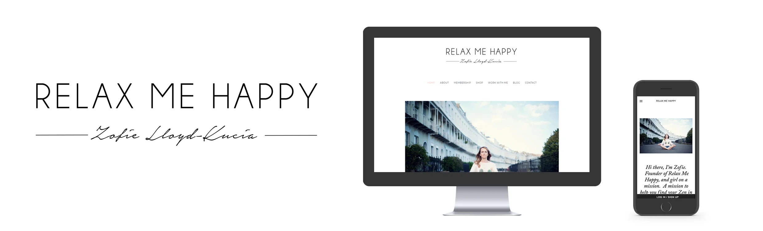 Relax Me Happy website