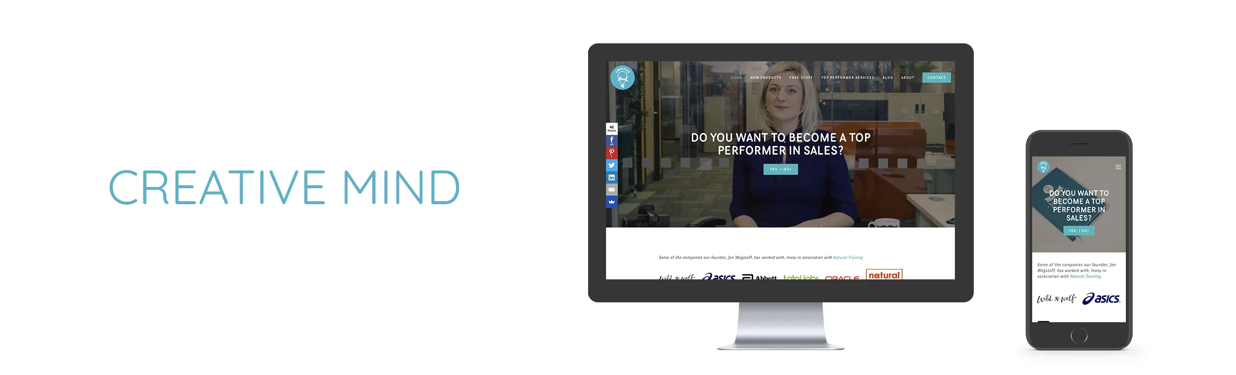 Creative Mind website