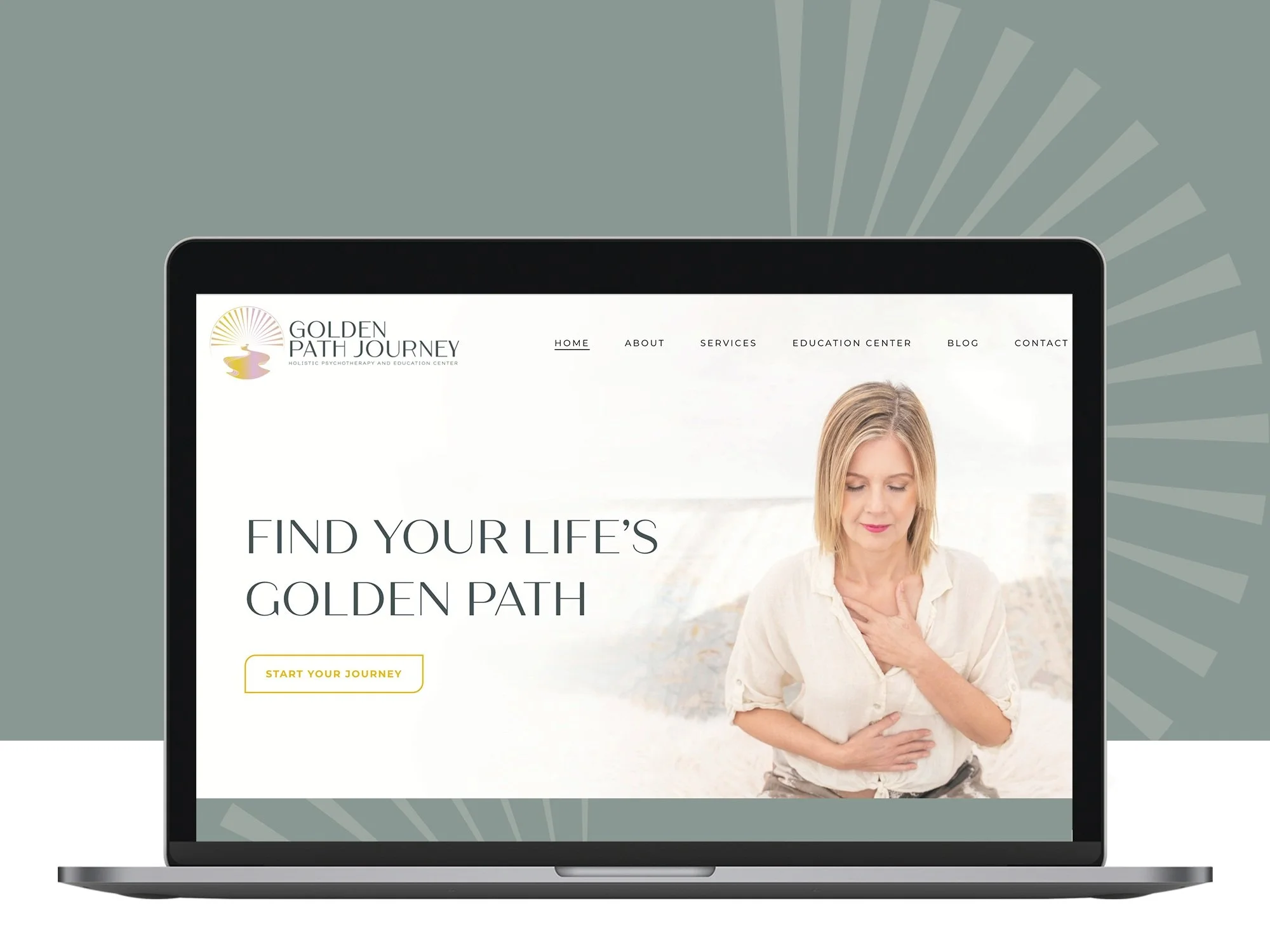 Squarespace Website Design for Golden Path Journey | Washington, USA