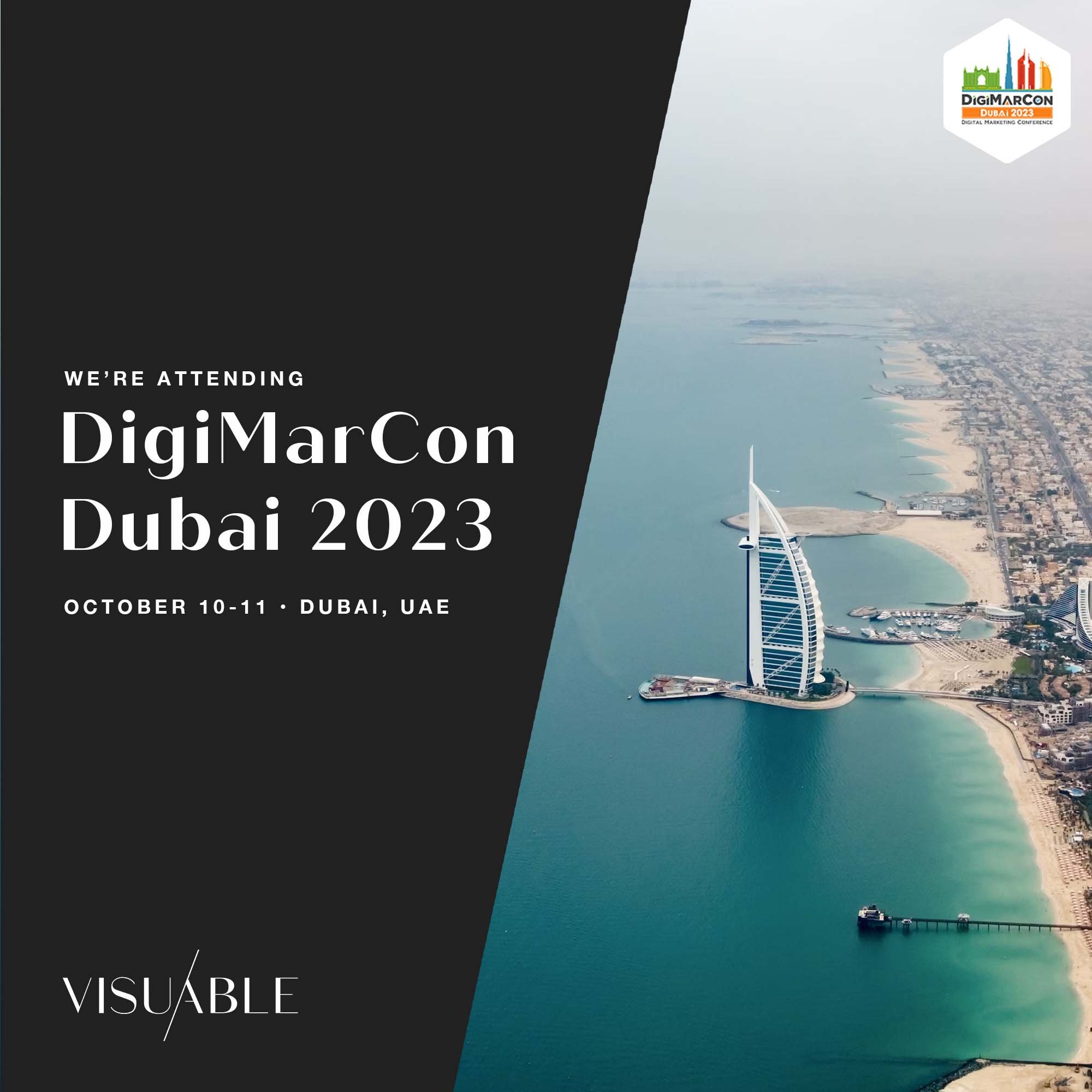  DigiMarCon Dubai 2023 Visuable instagram post 