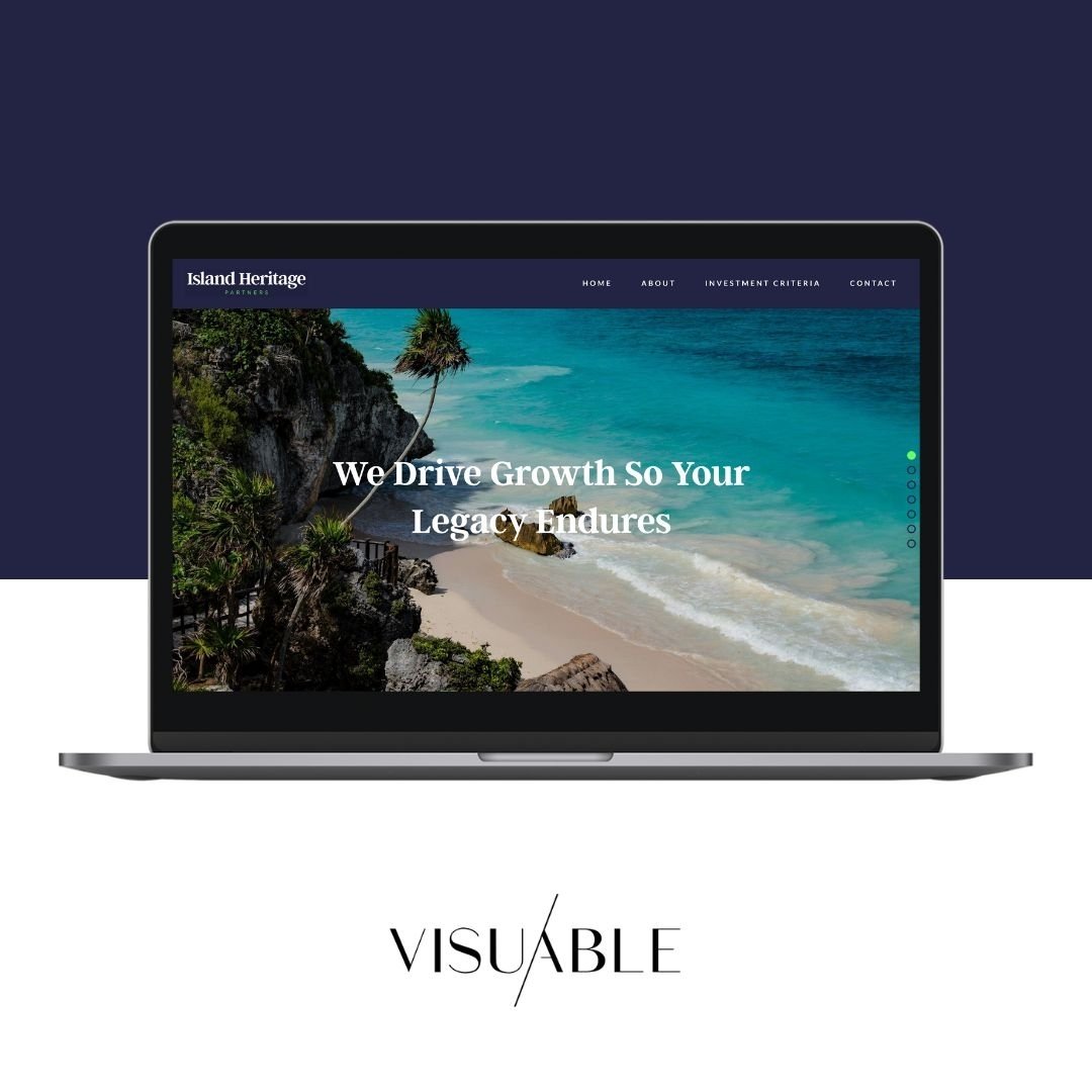 We're excited to showcase our website design for Island Heritage Partners, tailored to reflect their strategic approach in the search fund industry.

IHP, led by Sekou Calliste, specializes in acquiring and enhancing companies with robust potential i