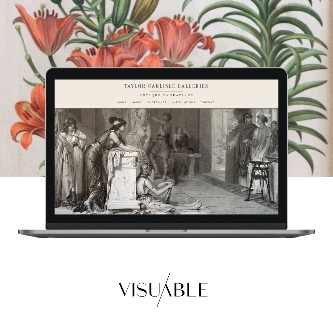 Discover the timeless allure of rare antique art with Taylor Carlisle Galleries.

Our design for their website offers a digital canvas showcasing exquisite period engravings and curated art pieces.

Let's design your masterpiece. Visit us at www.visu