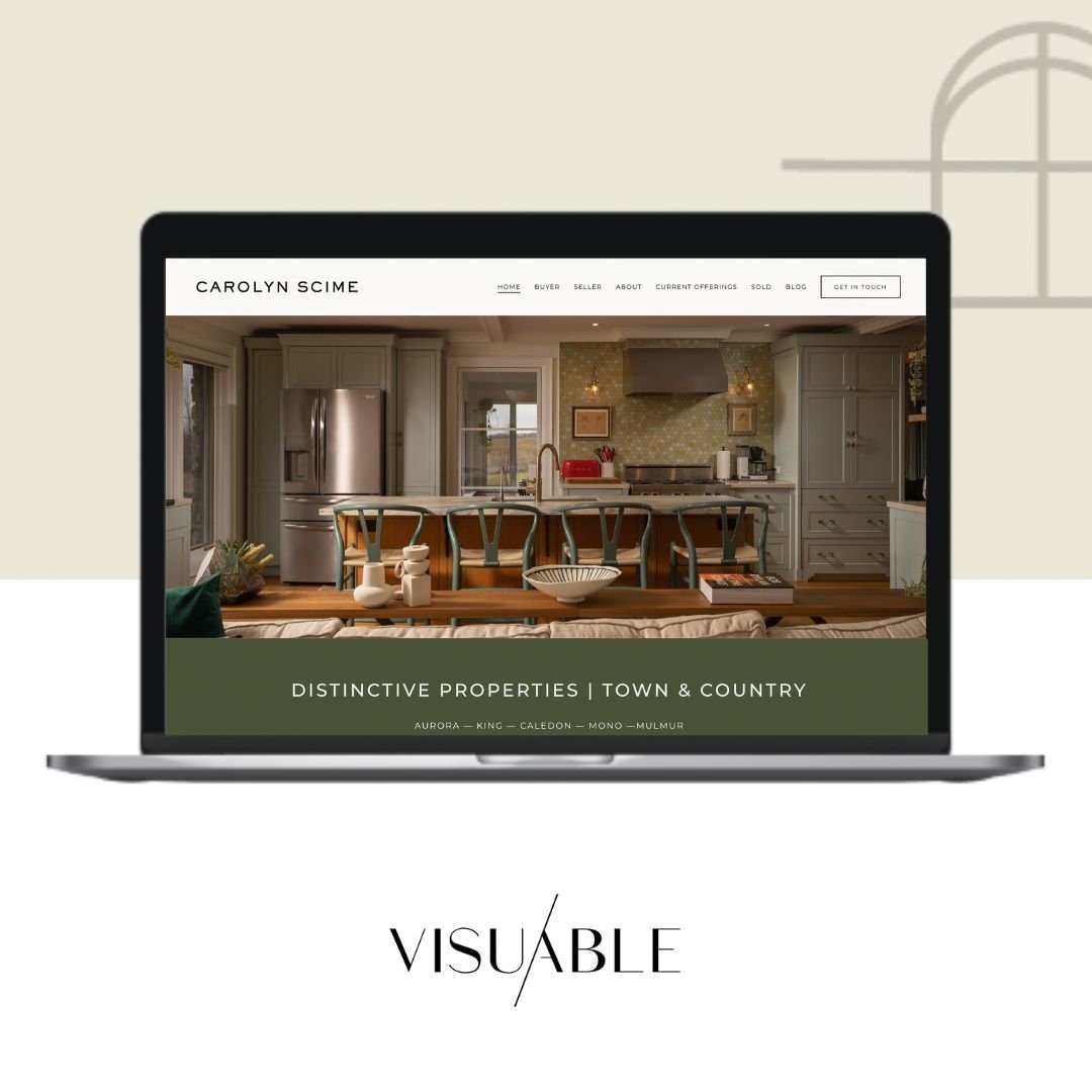 Delighted to showcase our website design for Carolyn Scime &mdash; a distinguished leader in real estate. 

Our design focuses on sleek, modern aesthetics that highlight her high-quality property visuals, ensuring an immersive user experience. Intera