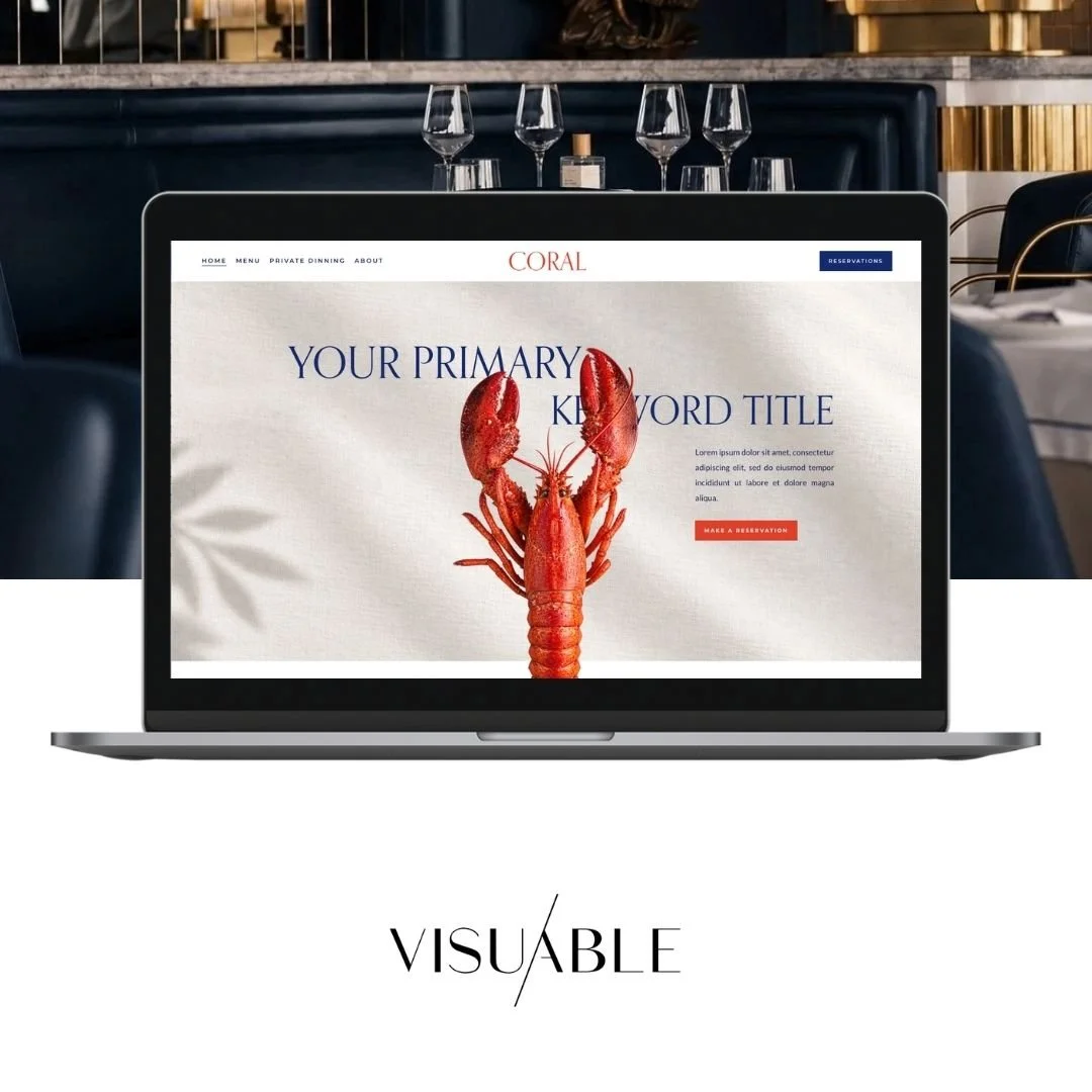 Meet Coral: A Squarespace Framework Designed for Restaurants and Hotels with Taste