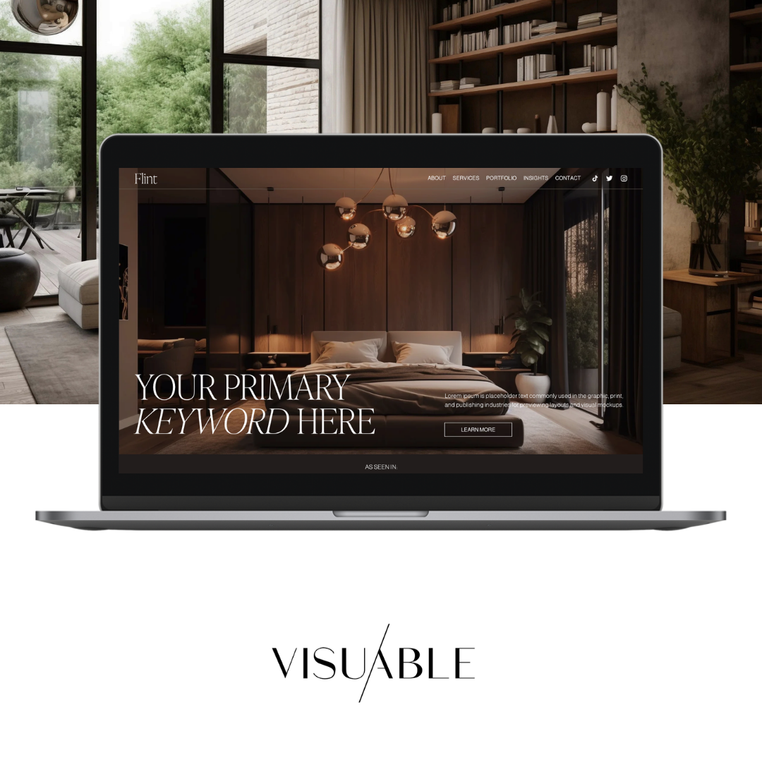 Meet Flint: A Luxury Squarespace Framework Designed for Interior Designers and Real Estate Brands