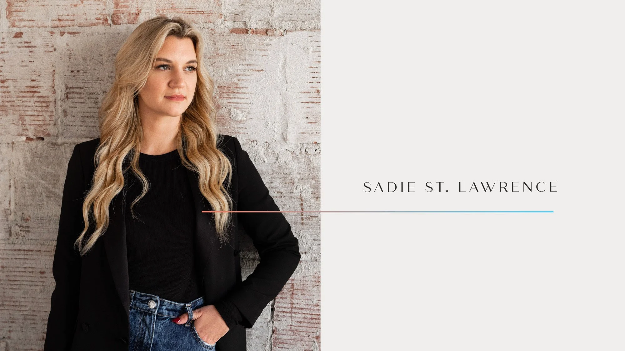 Portrait banner for Sadie St. Lawrence
