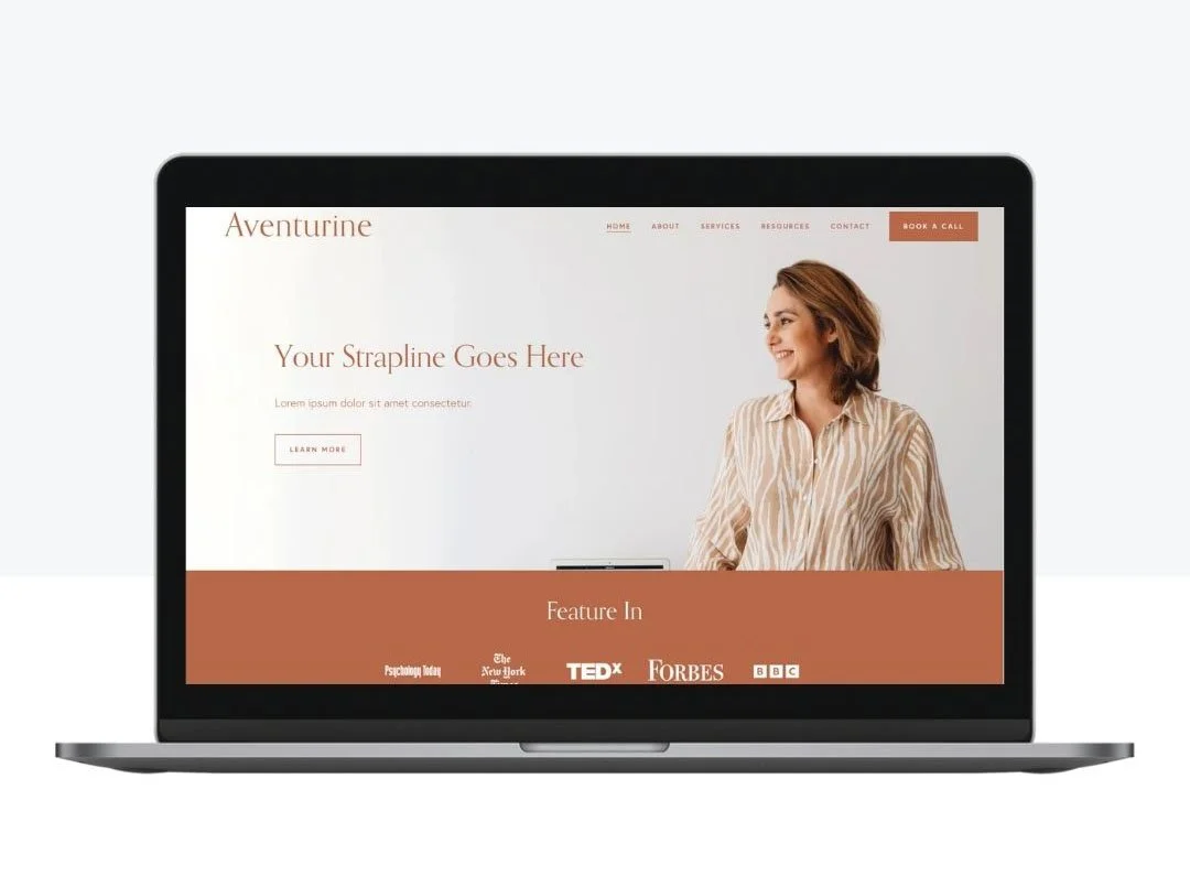 Aventurine Squarespace Template