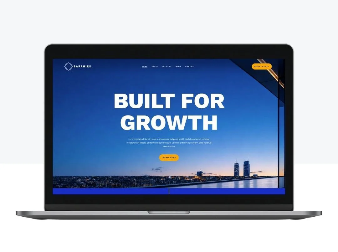 Sapphire Squarespace Template