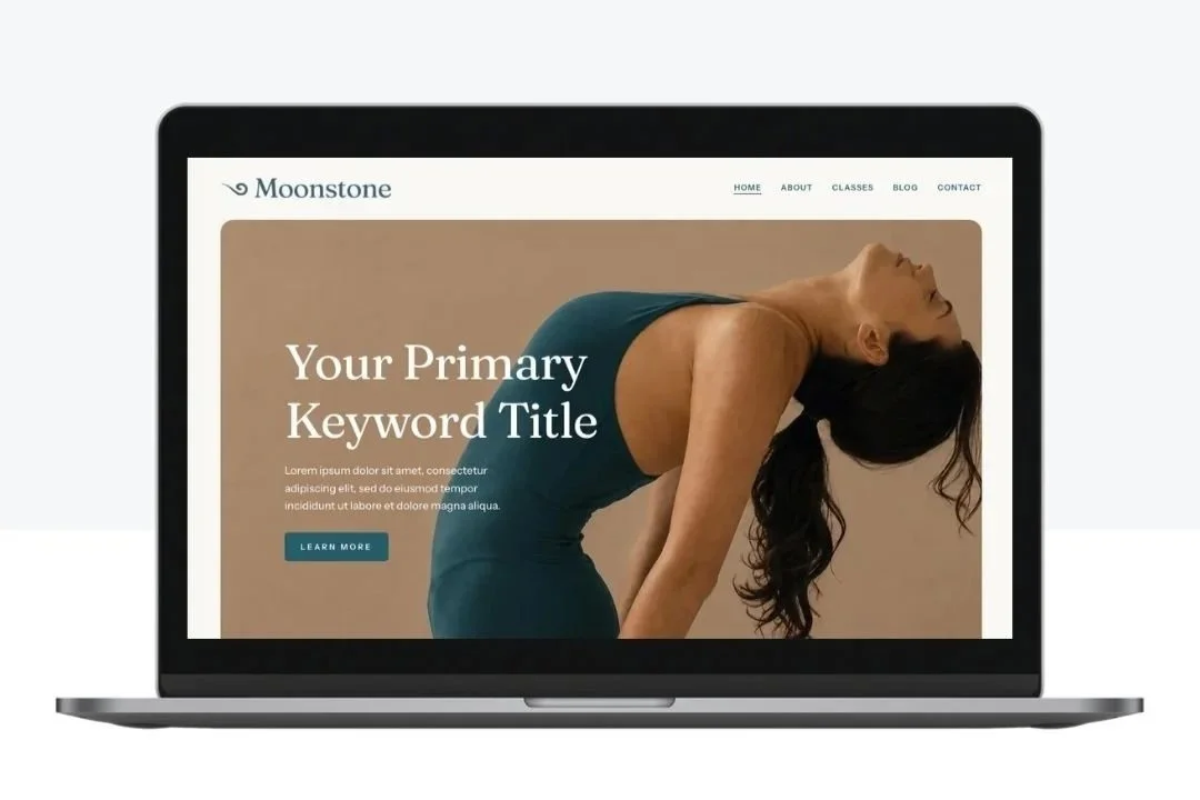 Moonstone Squarespace Template