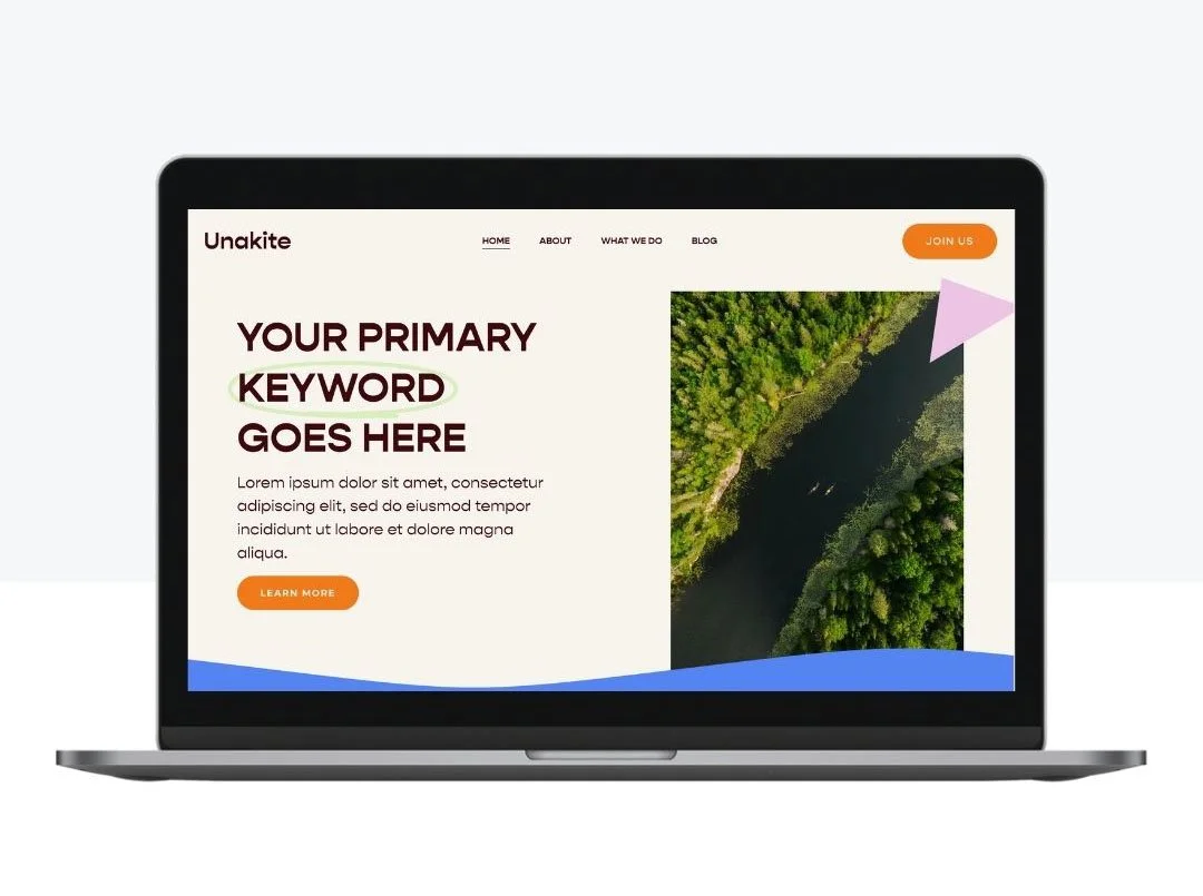 Unakite Squarespace Template