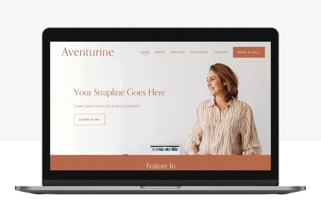 Aventurine Squarespace Template