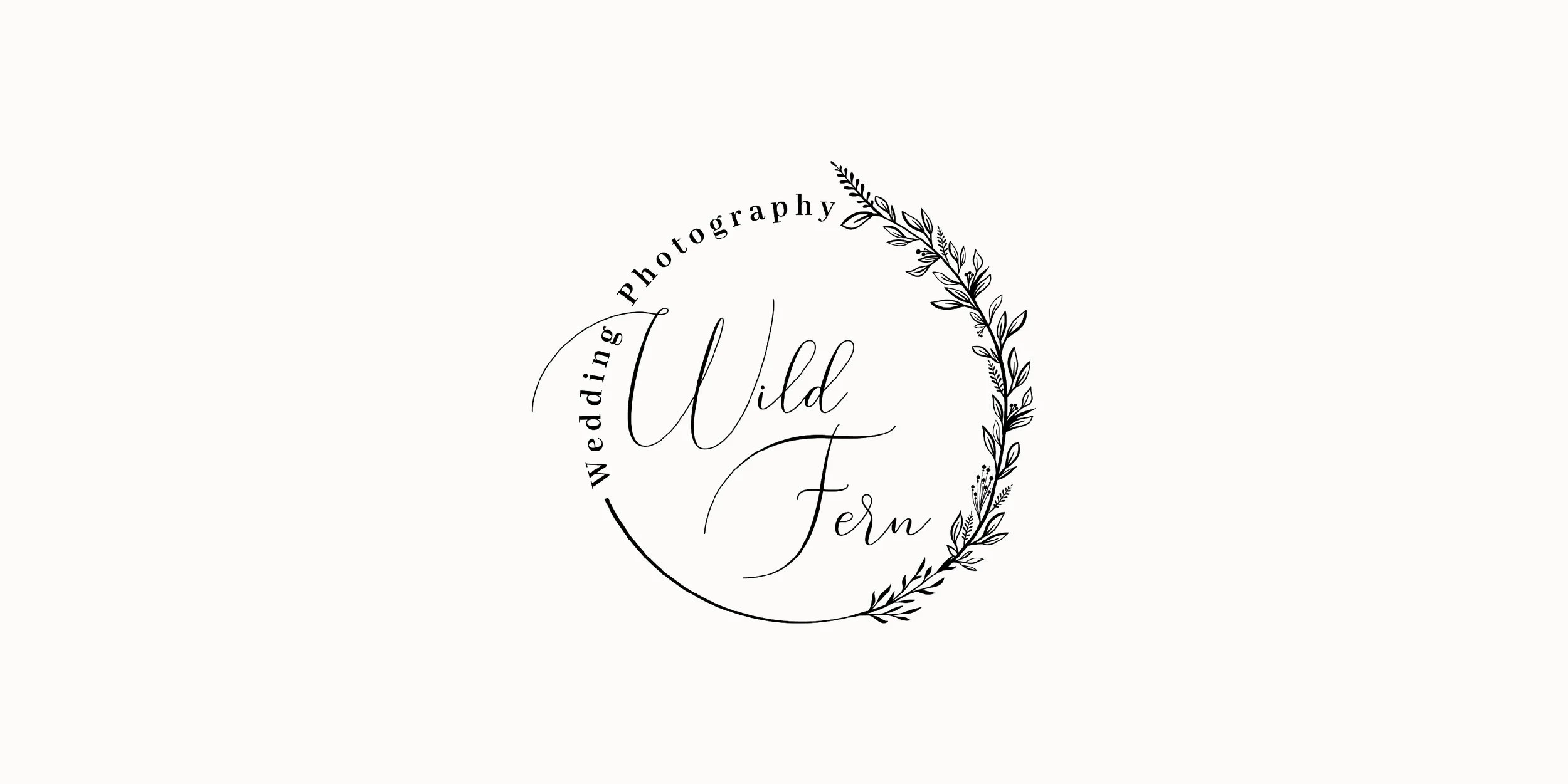 Logo of Wild Fern Wedding Photography