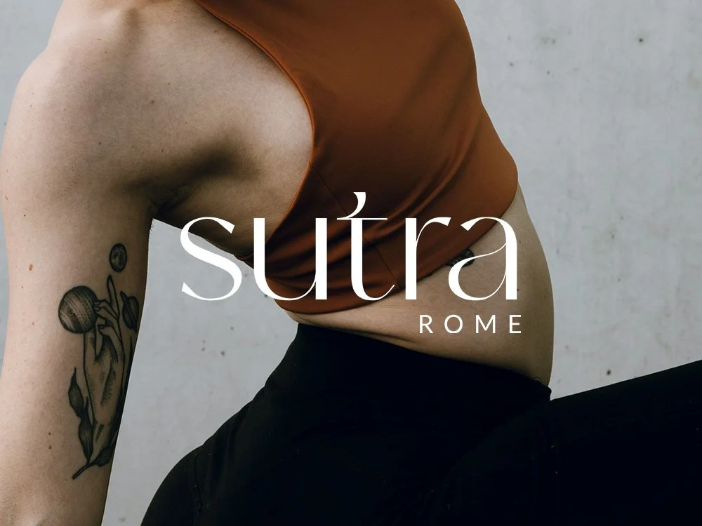 Sutra brand image and logo