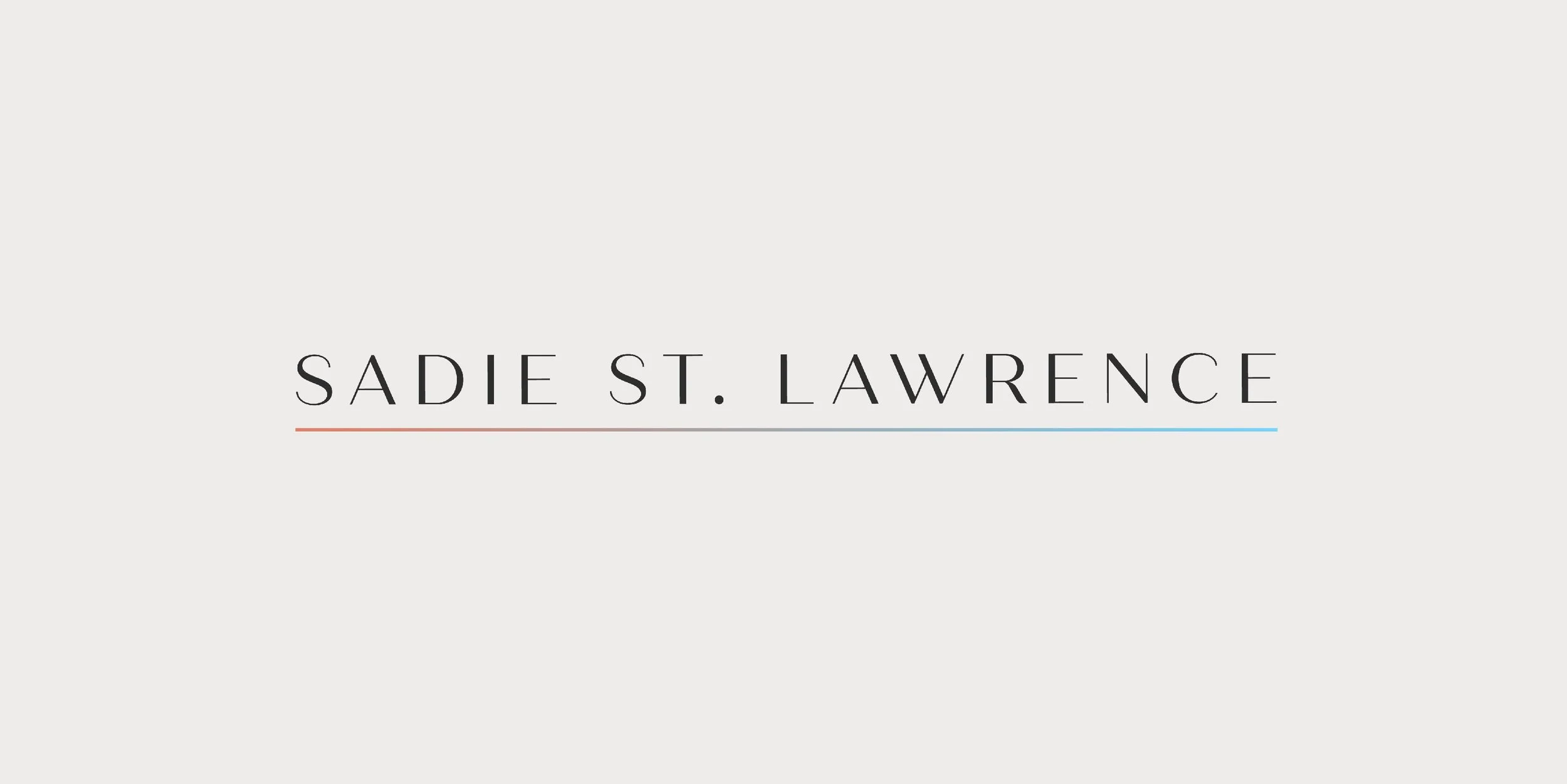 Logo for Sadie St. Lawrence