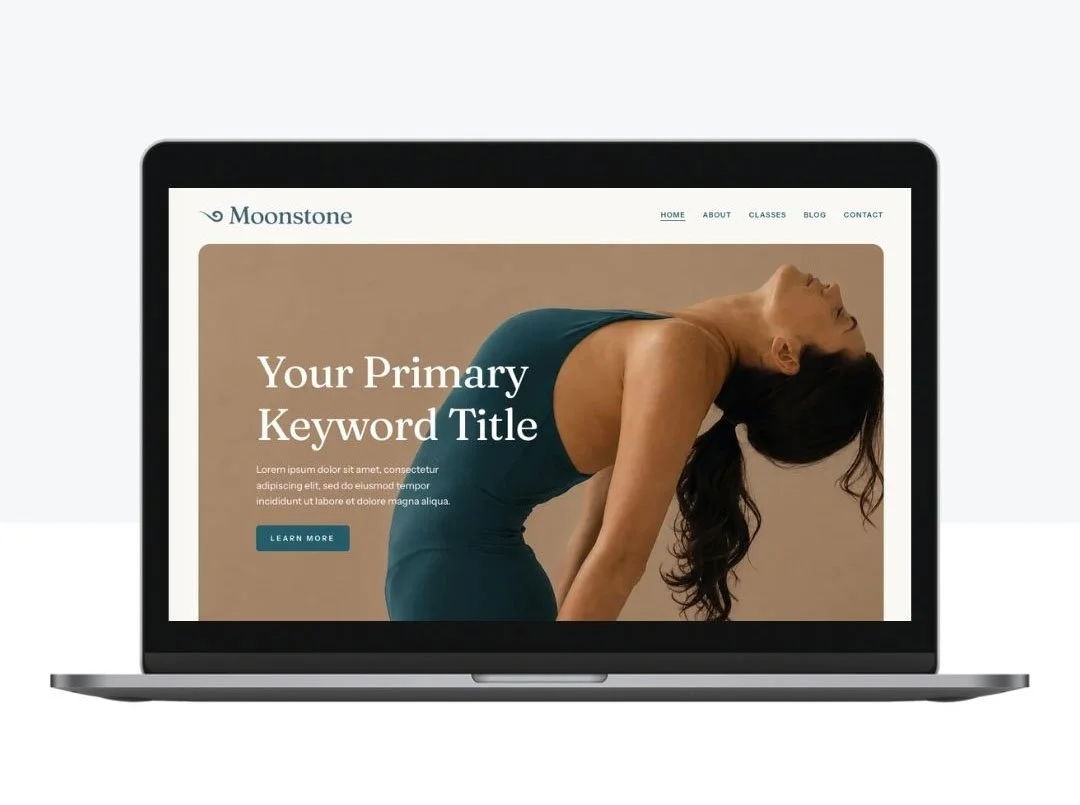 Moonstone Squarespace Template