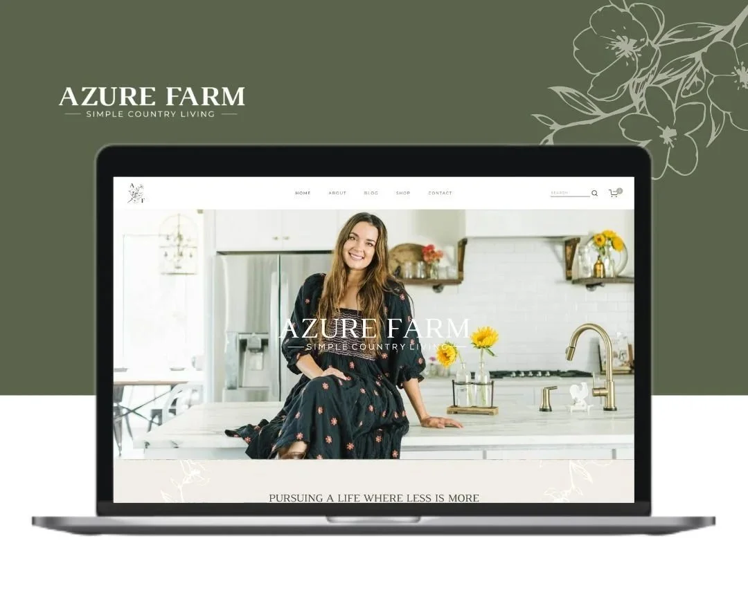 Azure Ridge Farm Azure Farm Life Website Redesign Case Study | Visuable