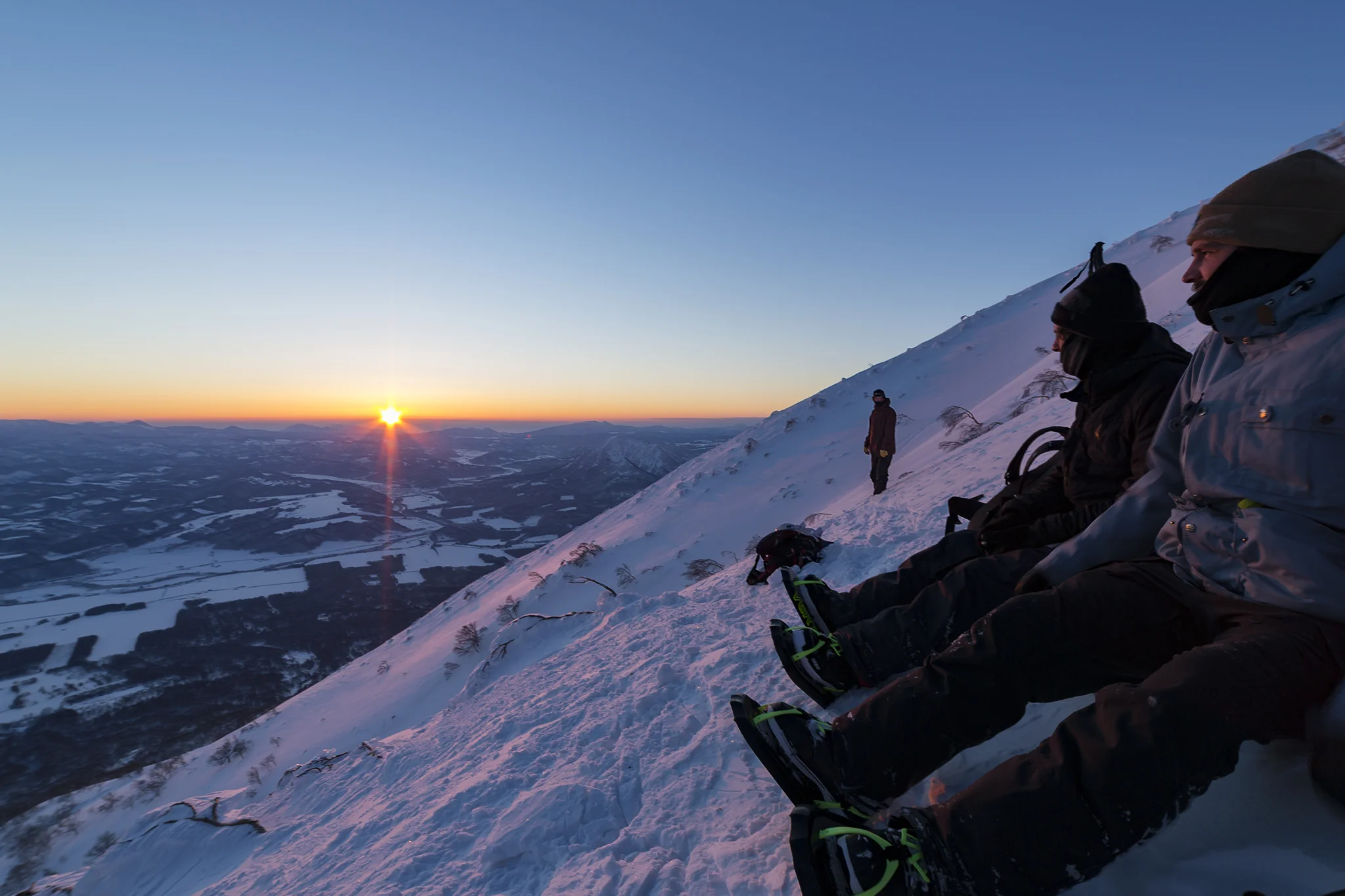Waking up on a volcano