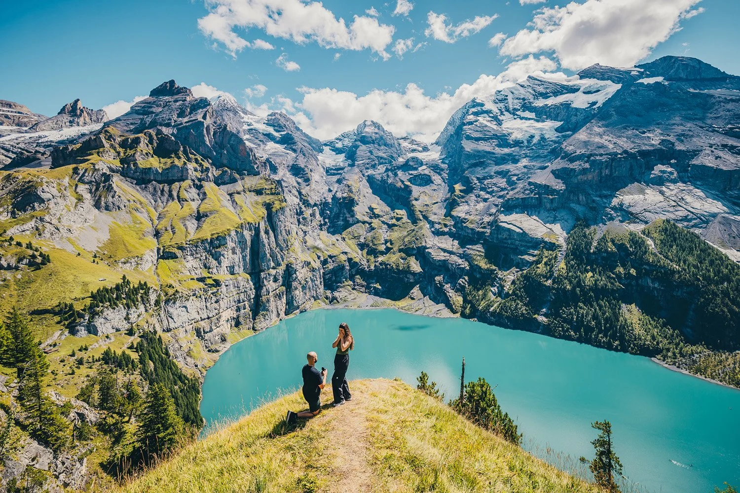 Lake Oeschinen photography session