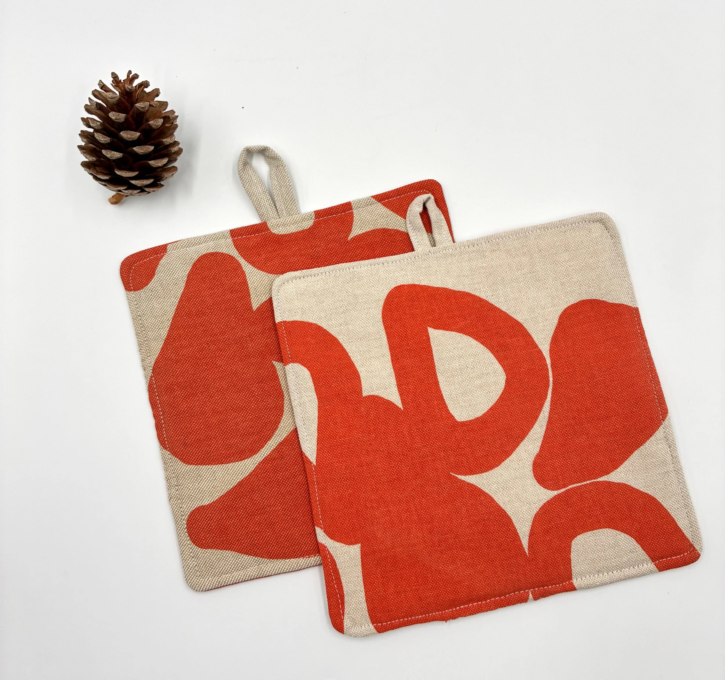 POTHOLDERS /PEGAS - SALMON AVOCADO