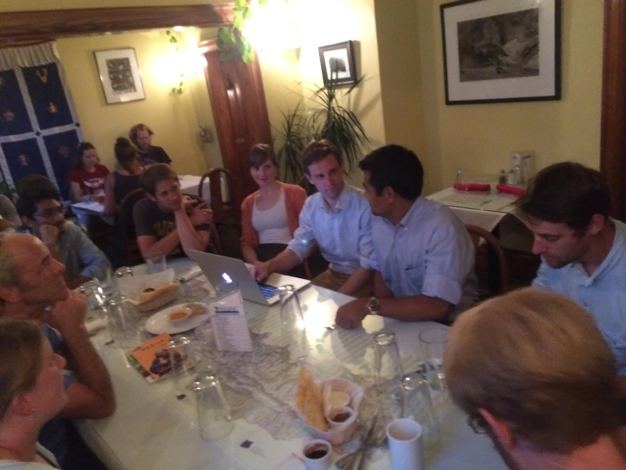 Discussions with Dr. Barry Bialek and Pemba Sherpa