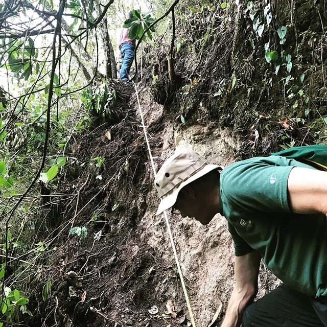 Here are some photos of the distribution line for a water distribution system being installed last spring in Xexuxcap in northern Guatemala. A lot of work from a lot of people goes into measuring, surveying, digging, and installing. In the final phot