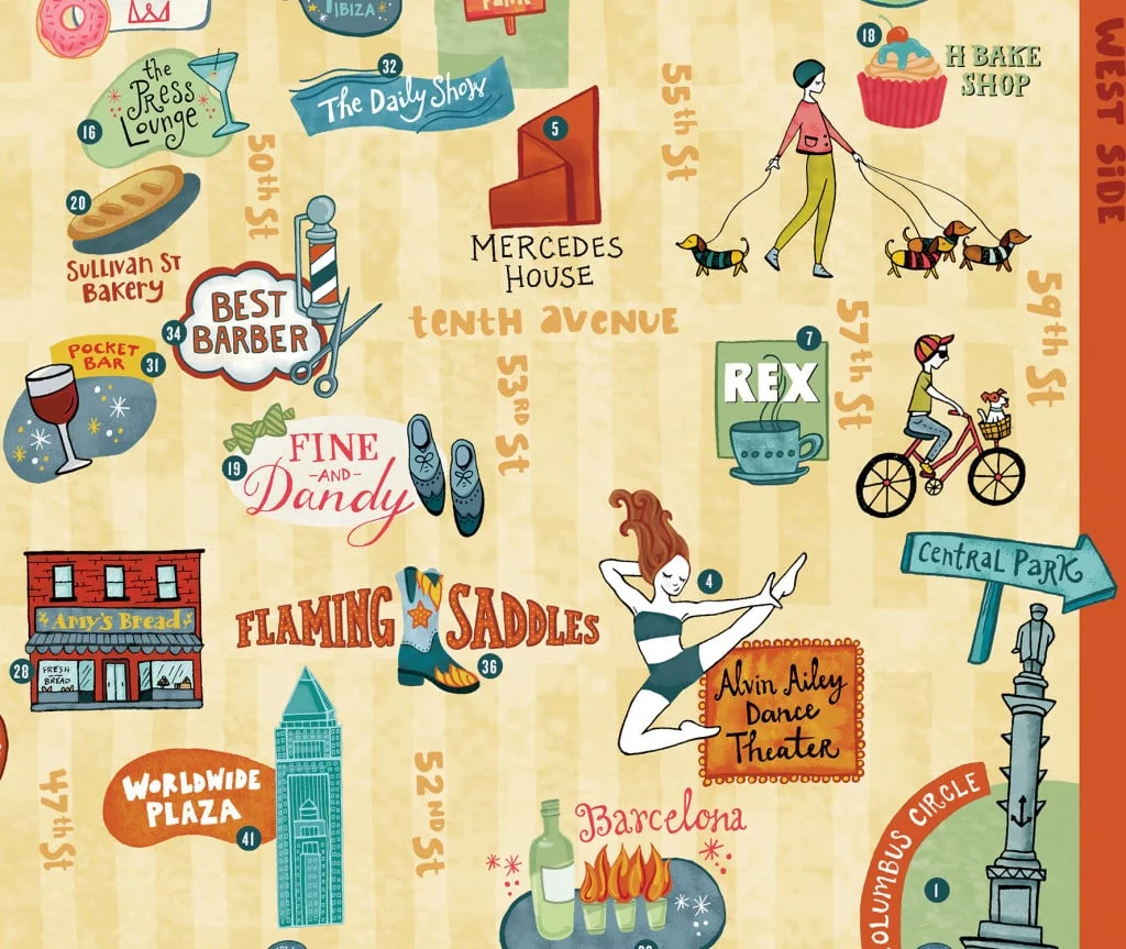 Hell's Kitchen map — Jeanine Murch