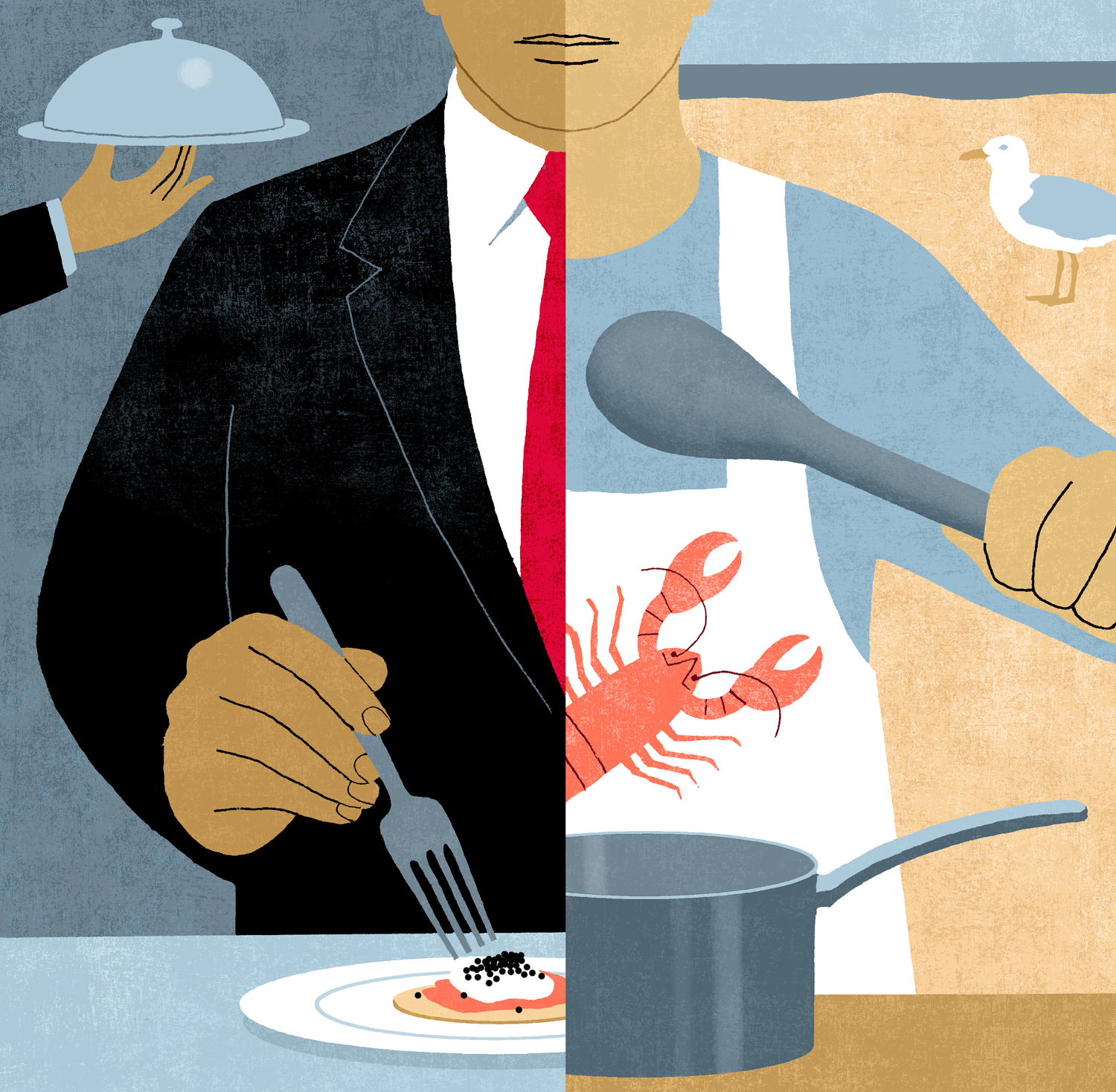 Restaurant Critic on Vacation