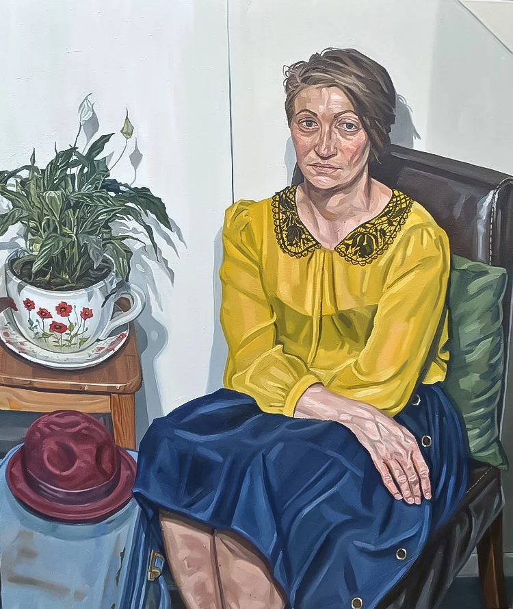 Woman in a Yellow Blouse