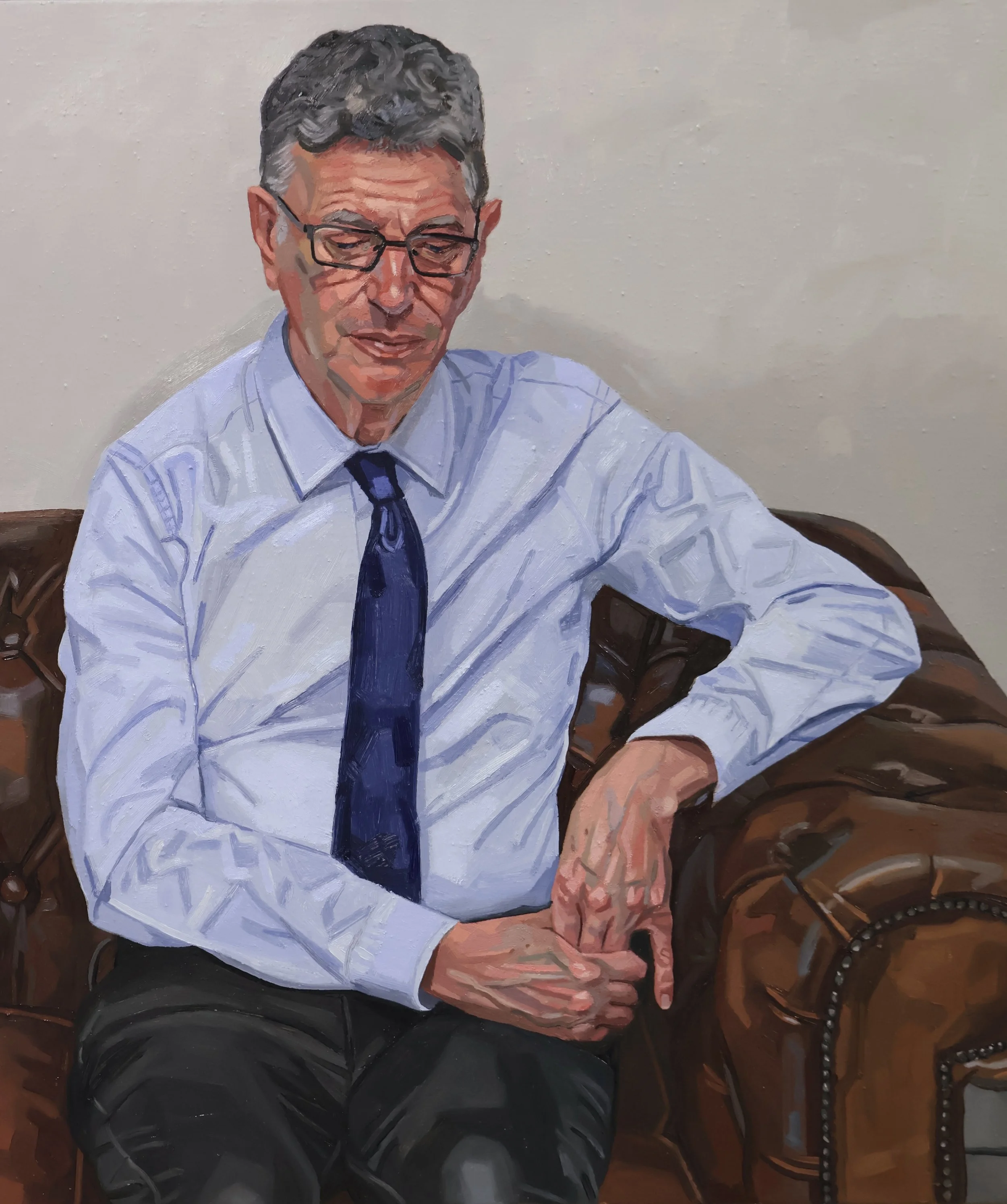 Man in a Shirt and Tie