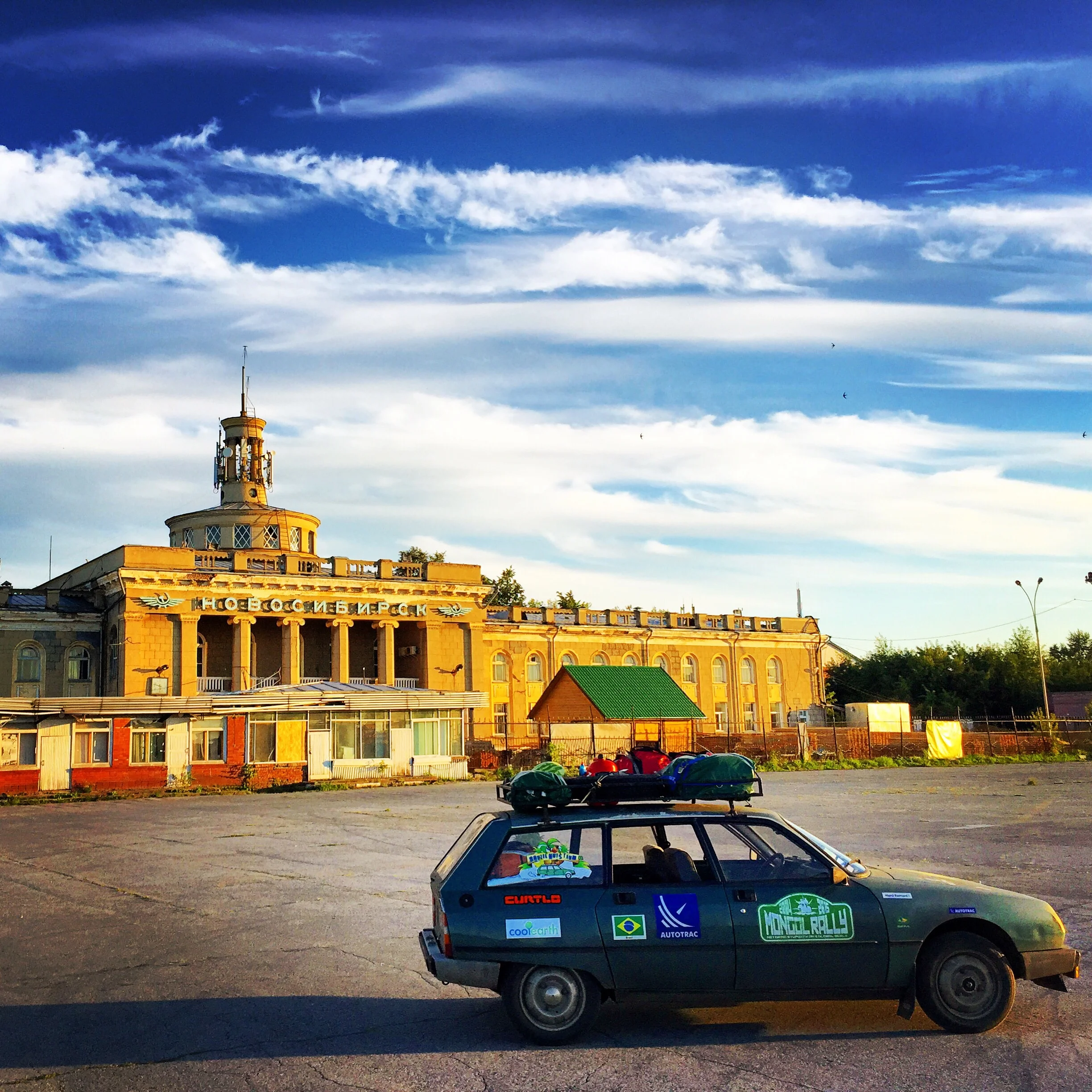 Aeroporto abandonado de Severnii em Novosibirsk