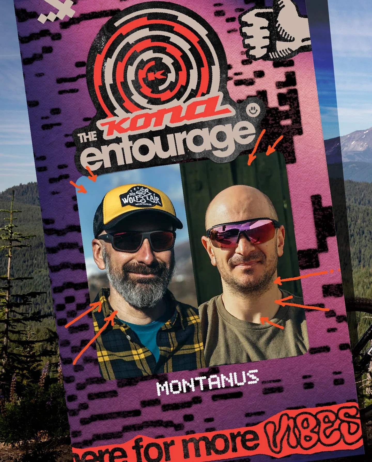 Six years with @konabikes and we&rsquo;re hyped to be part of the very first ENTOURAGE TEAM! 🤘🚀

From our trails in Italy to wild bikepacking missions in Chile, Socotra, Kyrgyzstan, Iceland, and Oregon, Kona&rsquo;s been backing our adventures all 