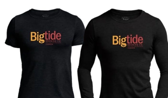 Classic Crew Neck Logo T-shirt.  short or long sleeves