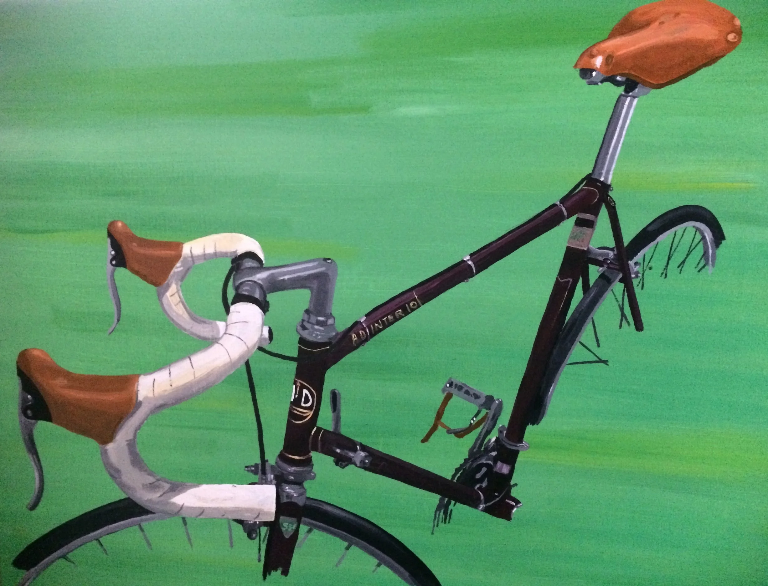 ""The other woman" 24 x 30 acrylic on canvas 