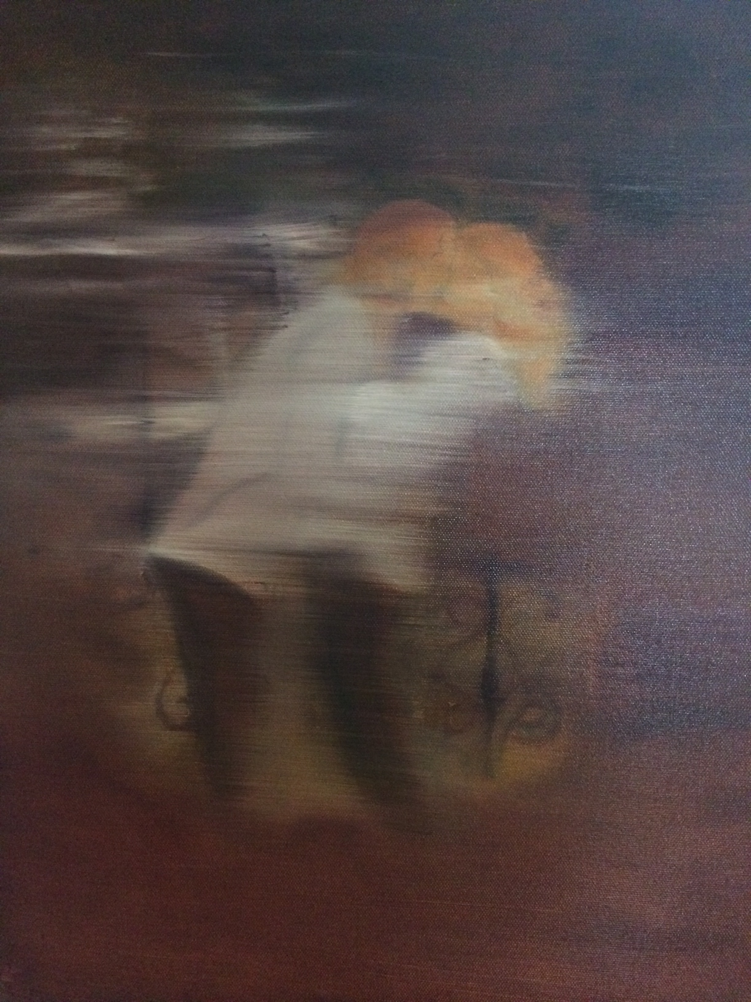 "Alex &amp; Taylor" 16 x 20, oil on canvas - SOLD