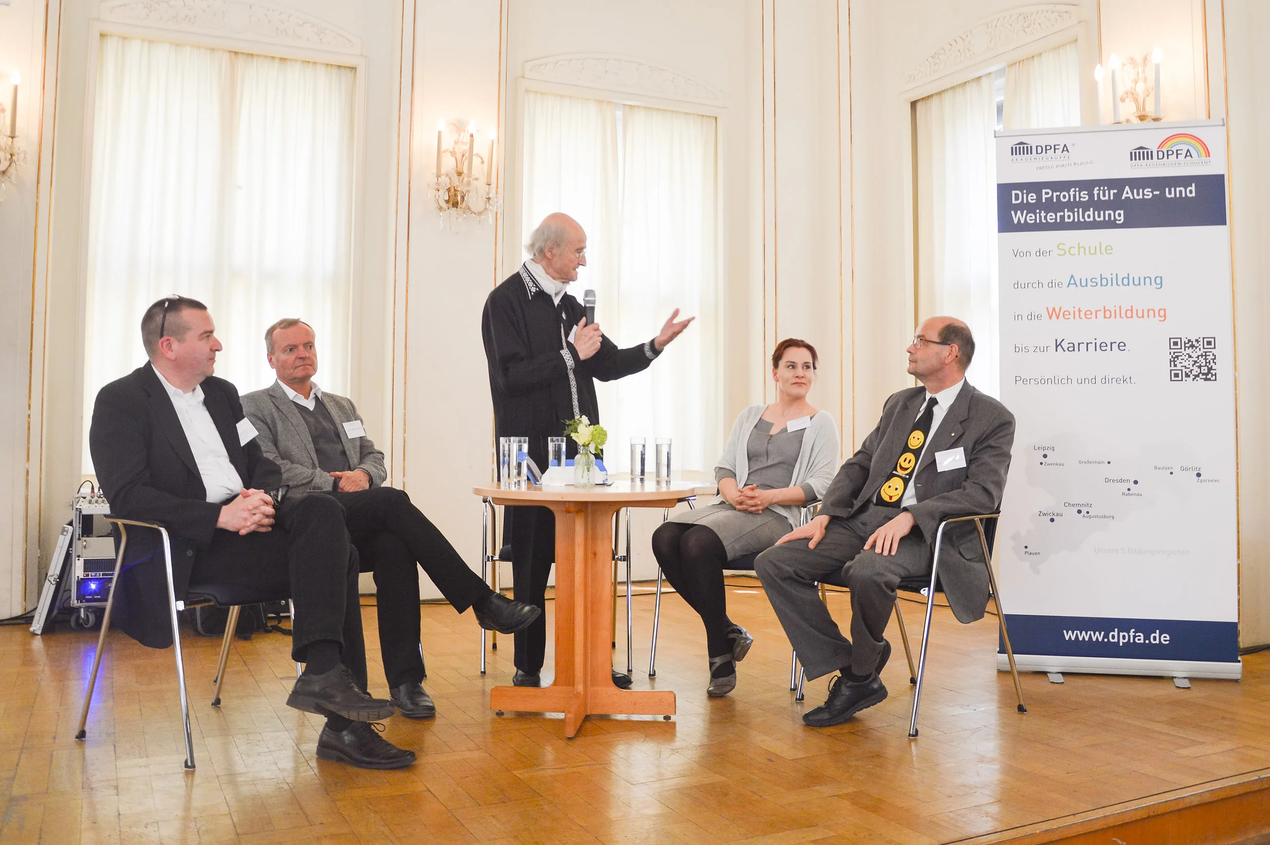Podiumsdiskussion zum Zukunftsforum 2017 in Leipzig