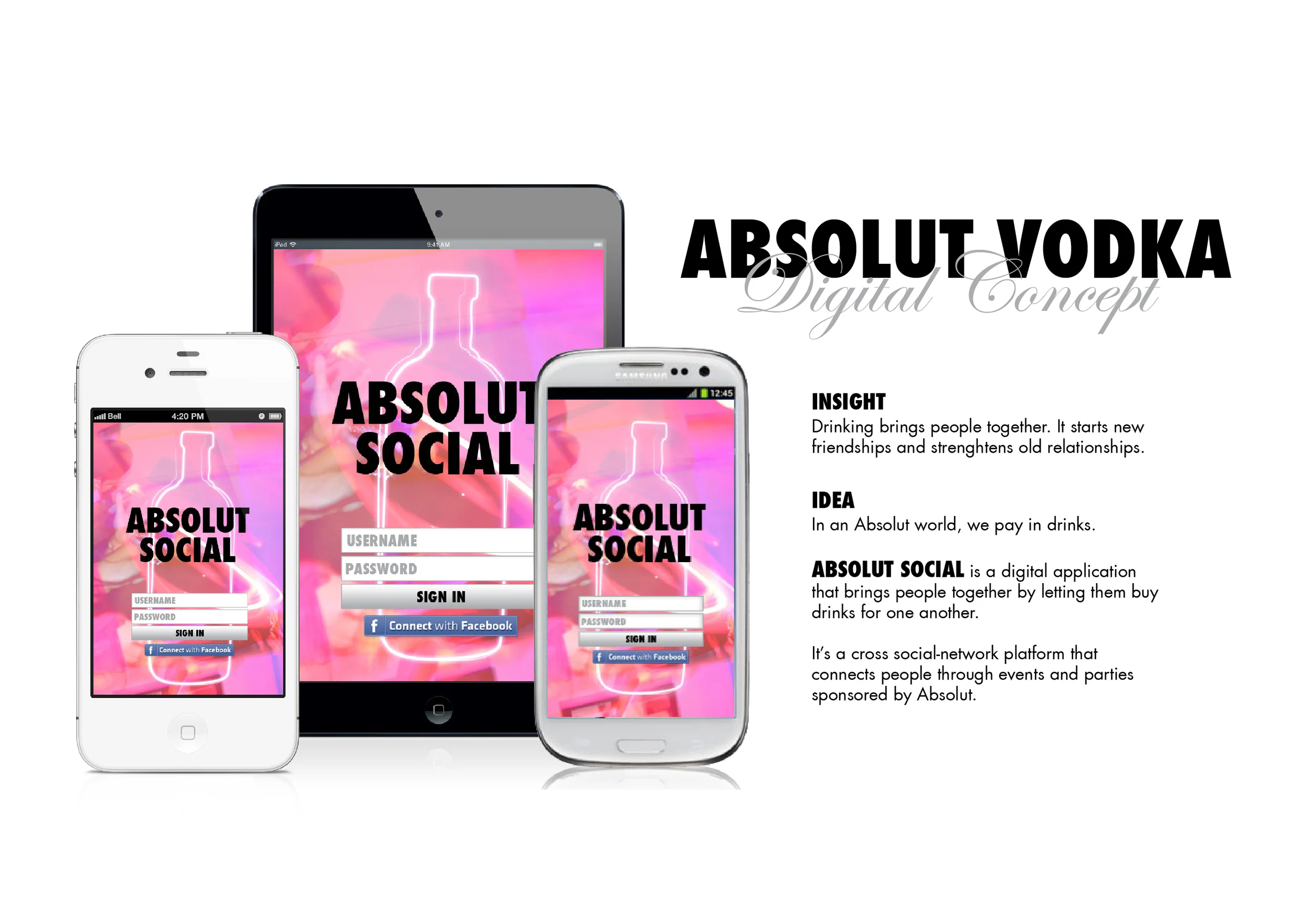 ABSOLUT SOCIAL (Concept)