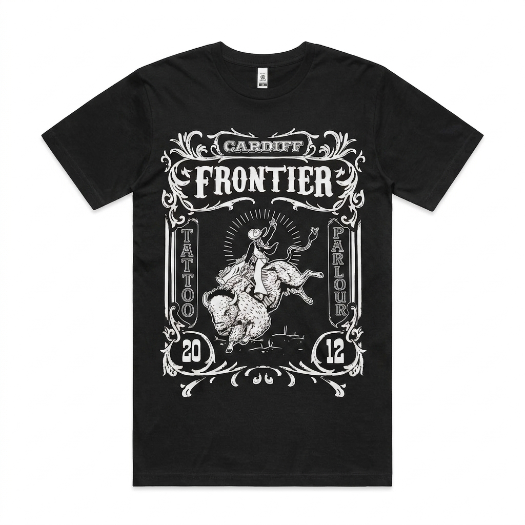 Bull Rider Black T Shirt