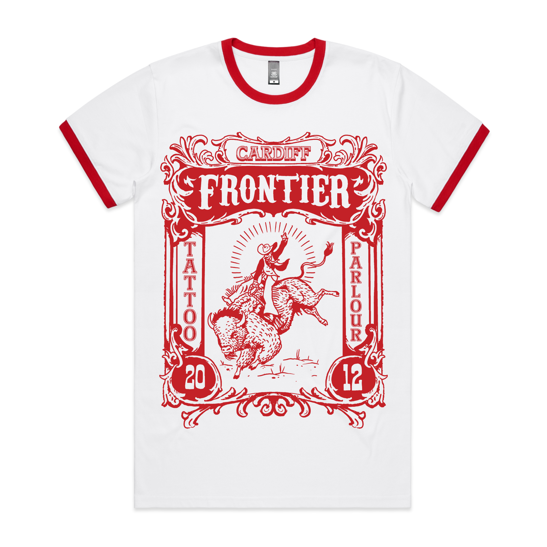 Bull Rider Ringer T Shirt