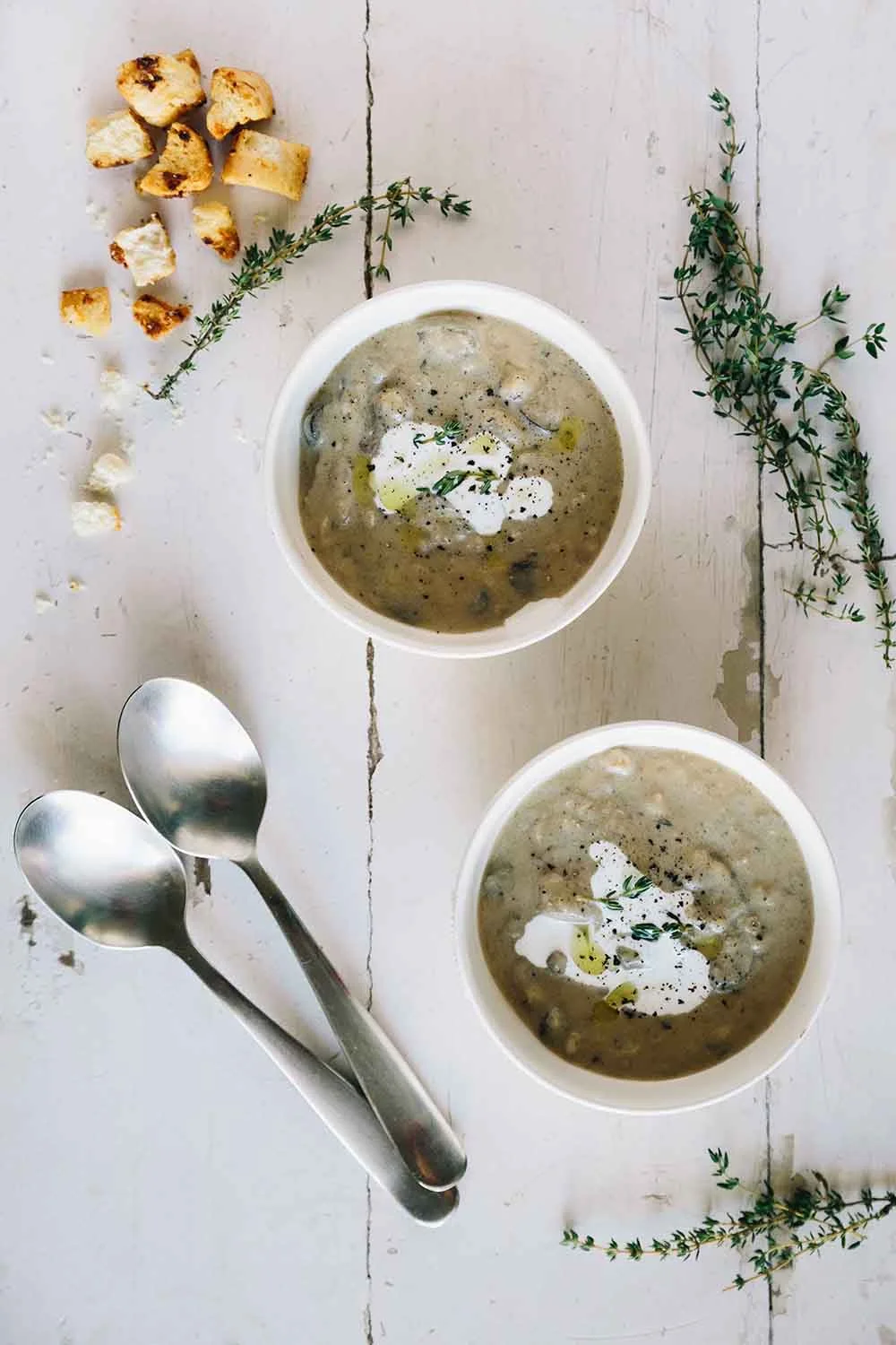 wild mushroom soup