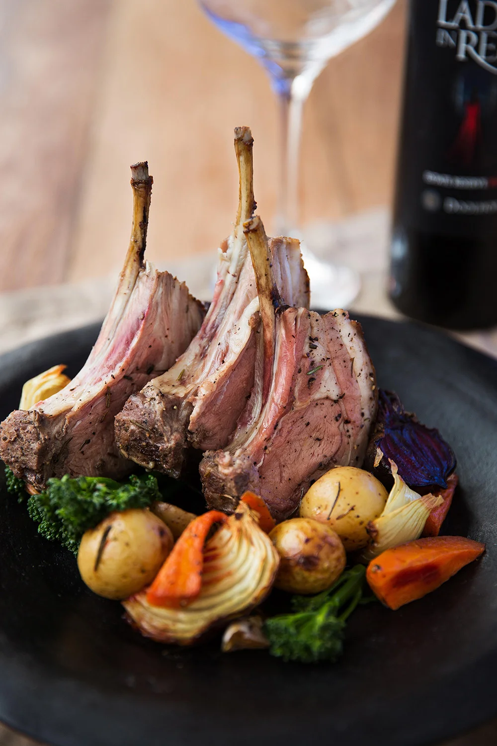 roast lamb rack
