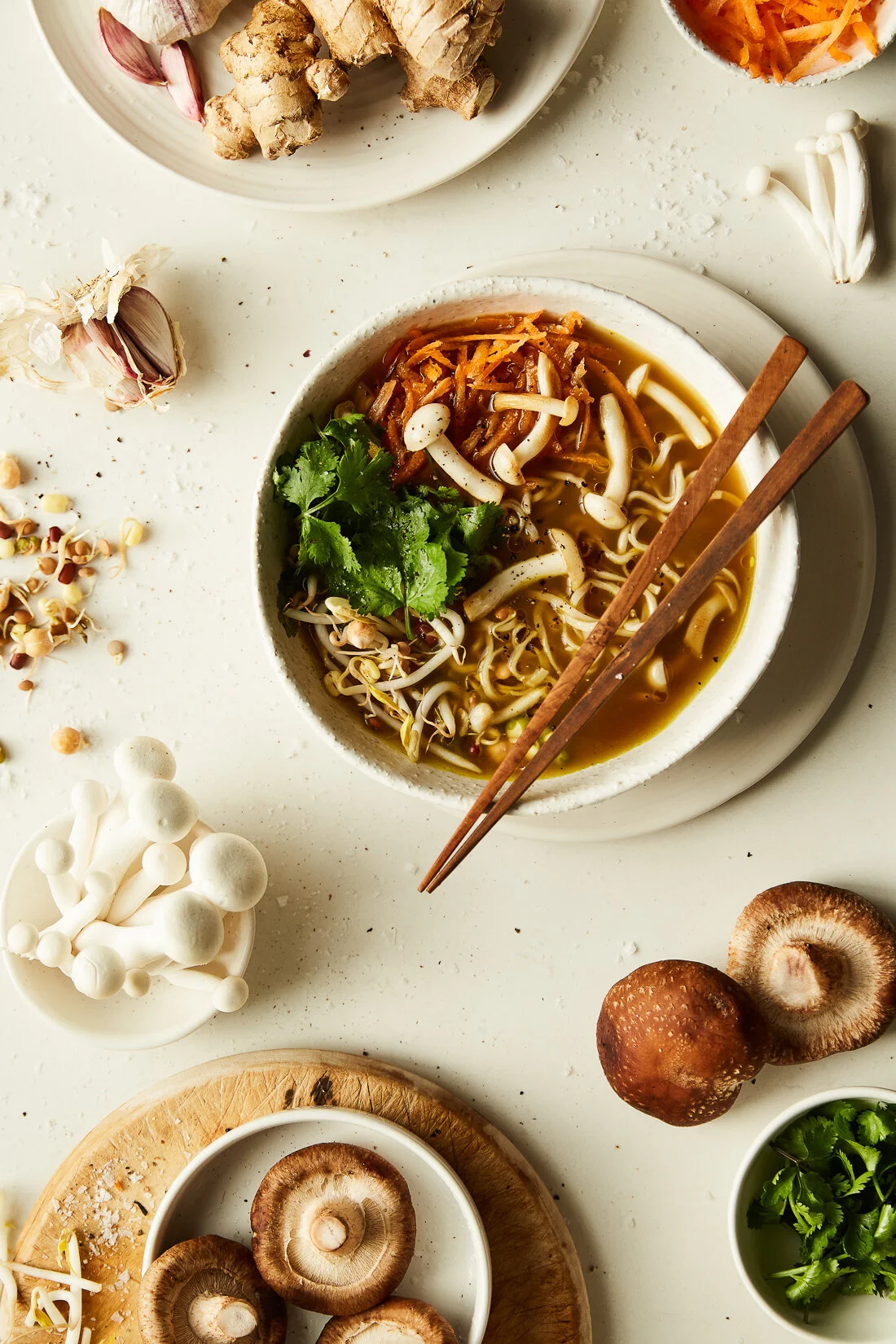 Nourishing mushroom broth + gut healing
